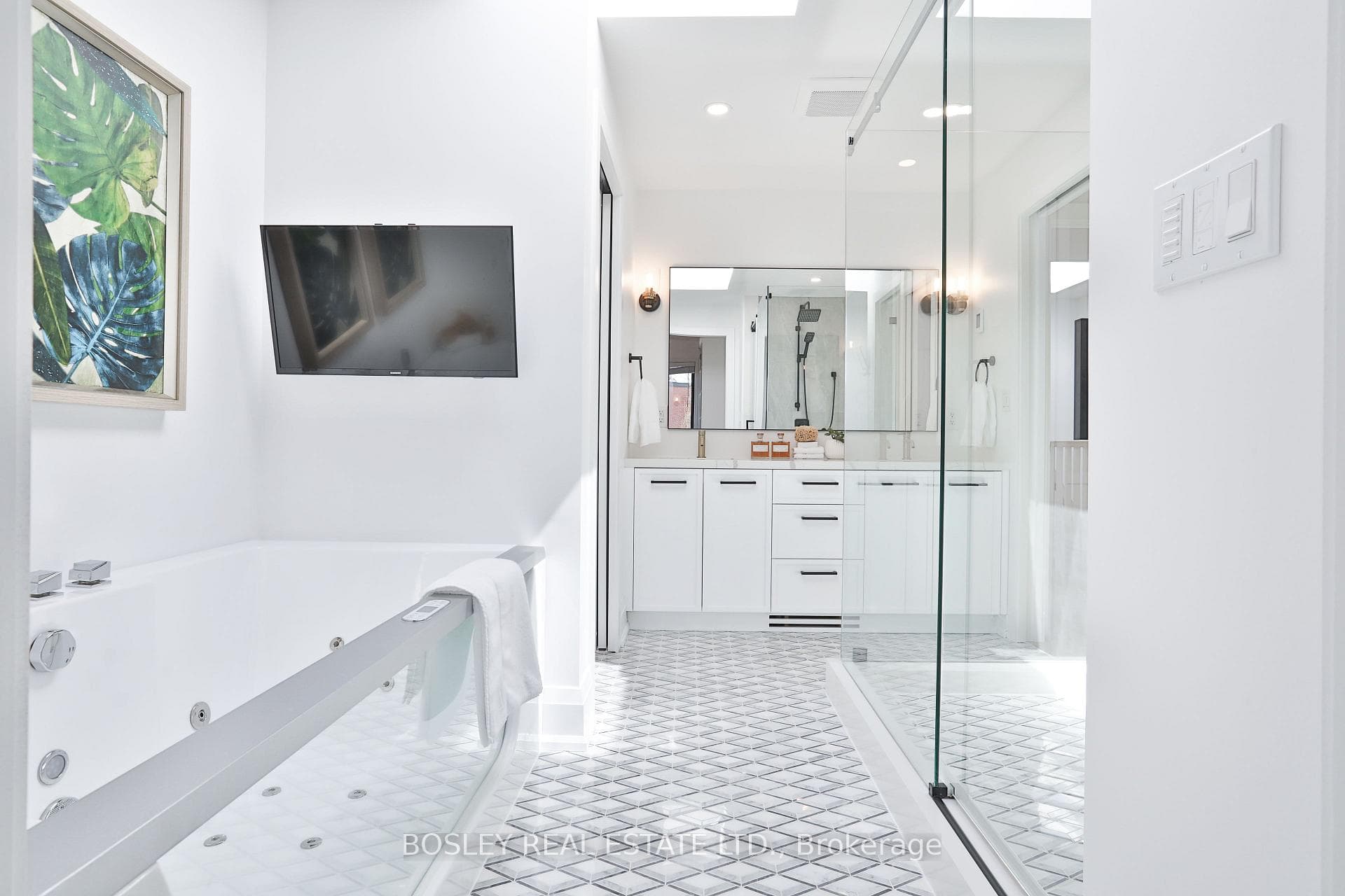 5 piece ensuite with heated floors