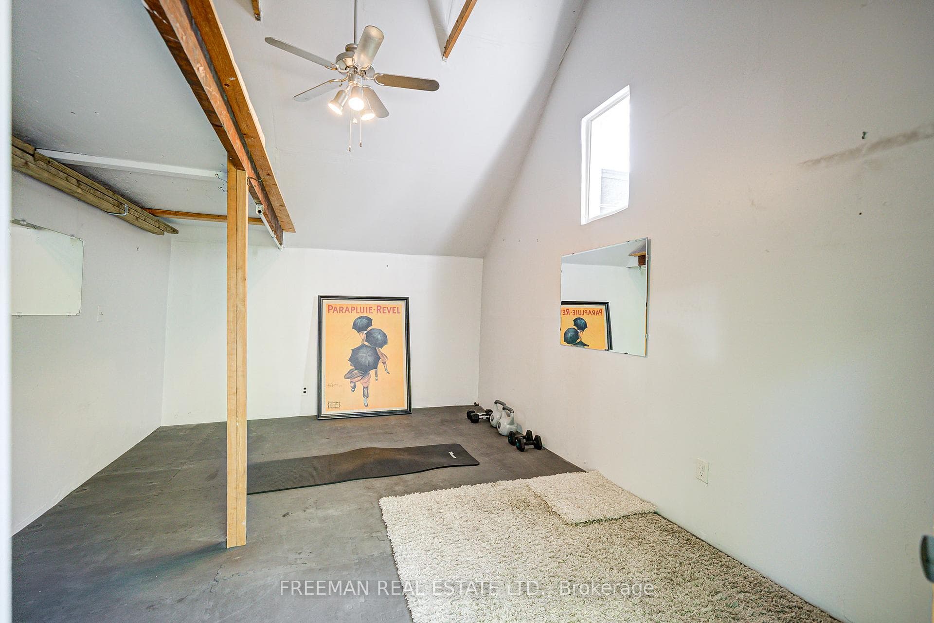 2nd Level of Garage - Multi-Purpose Loft Space