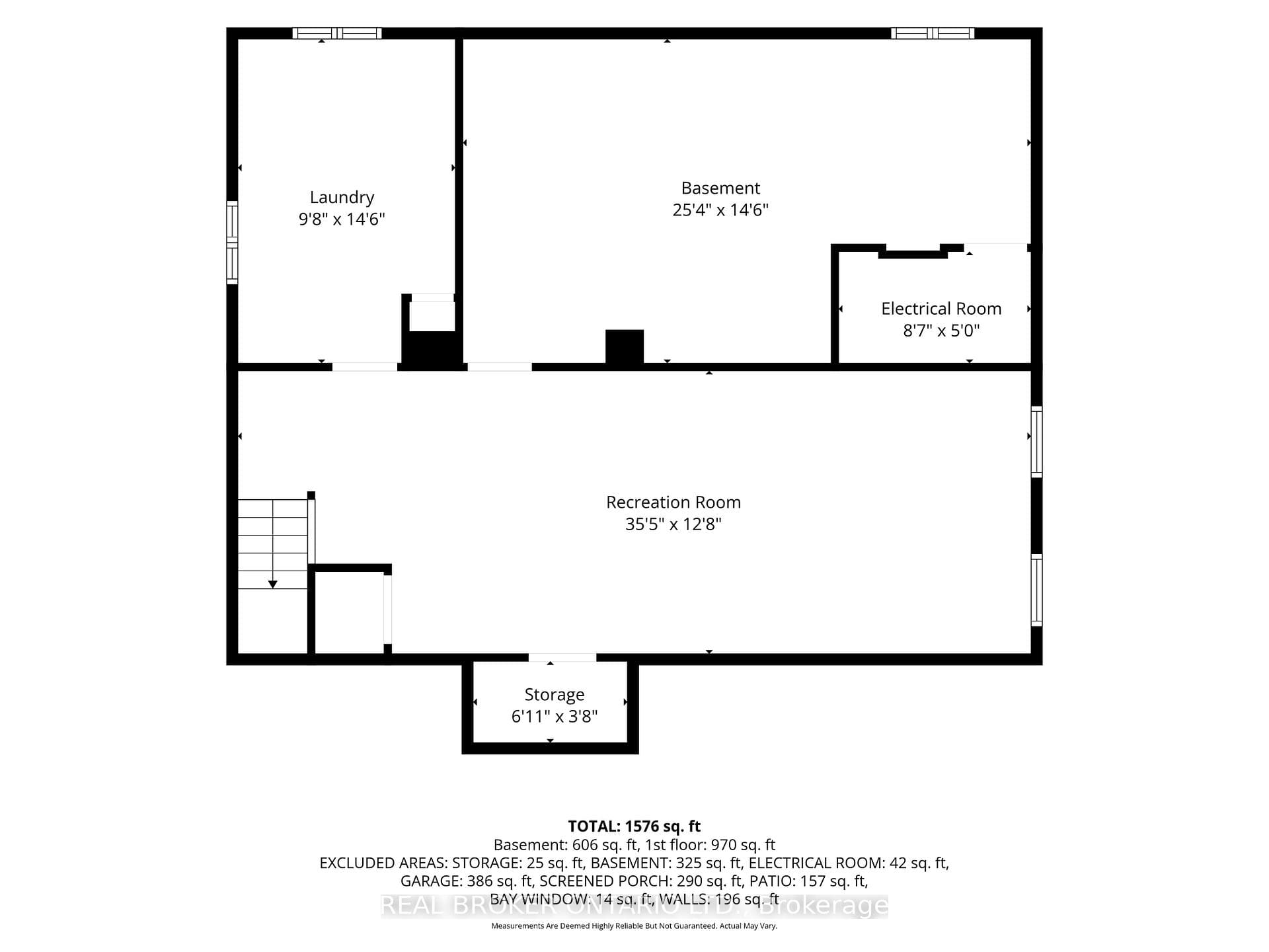 Basement Floor Plan