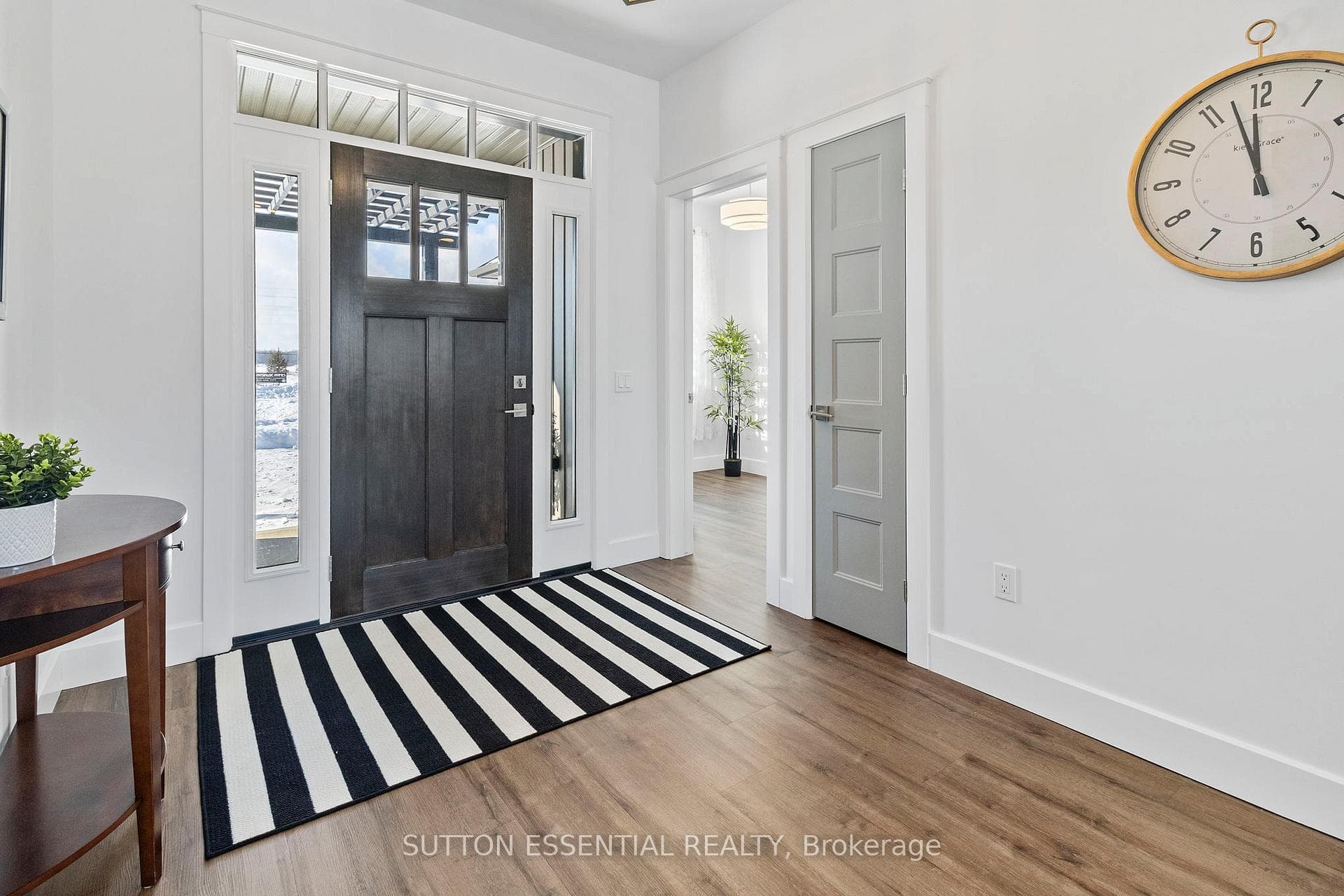 Foyer with adjacent Office