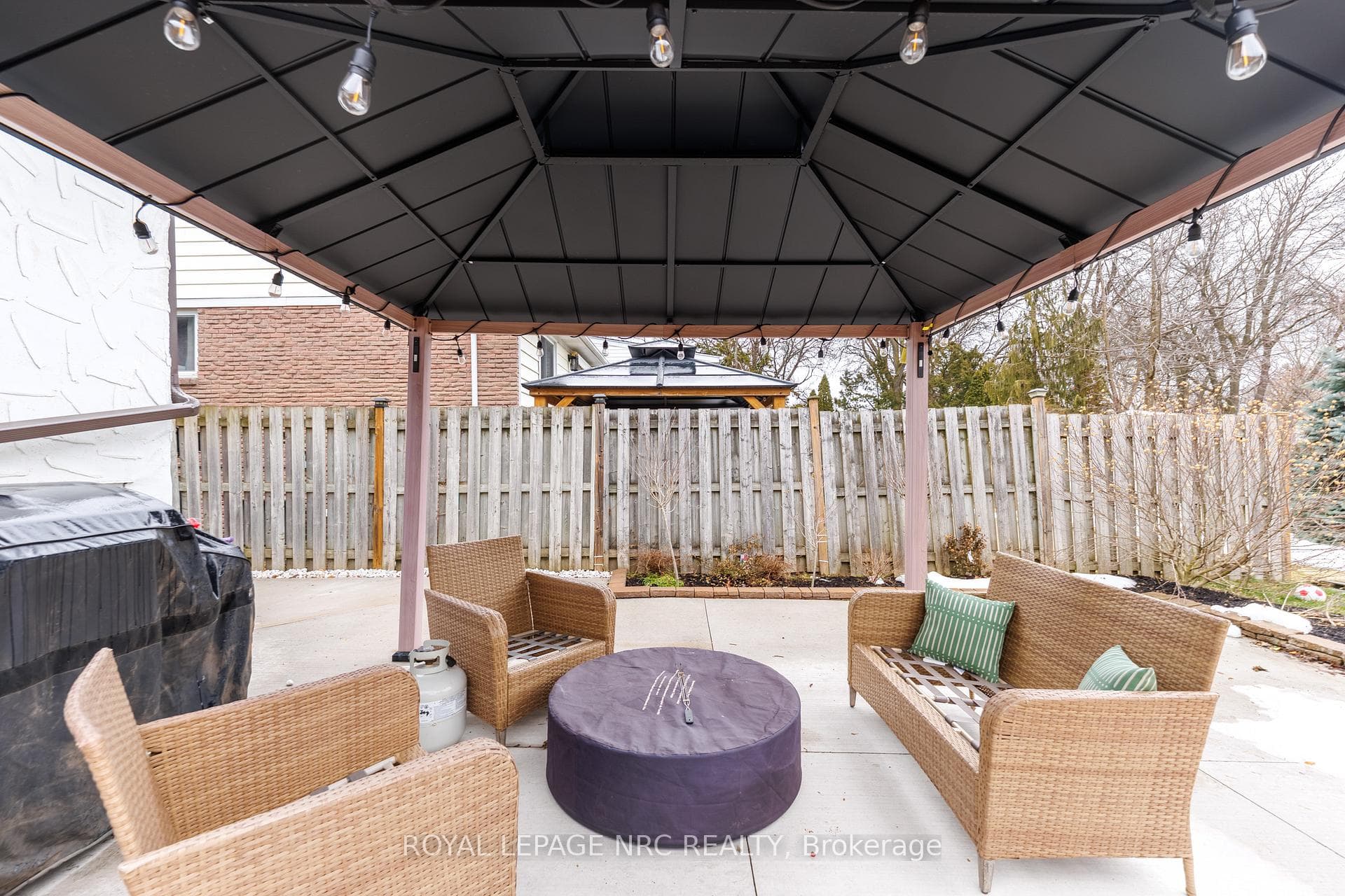 Patio is the perfect area for summer nights!