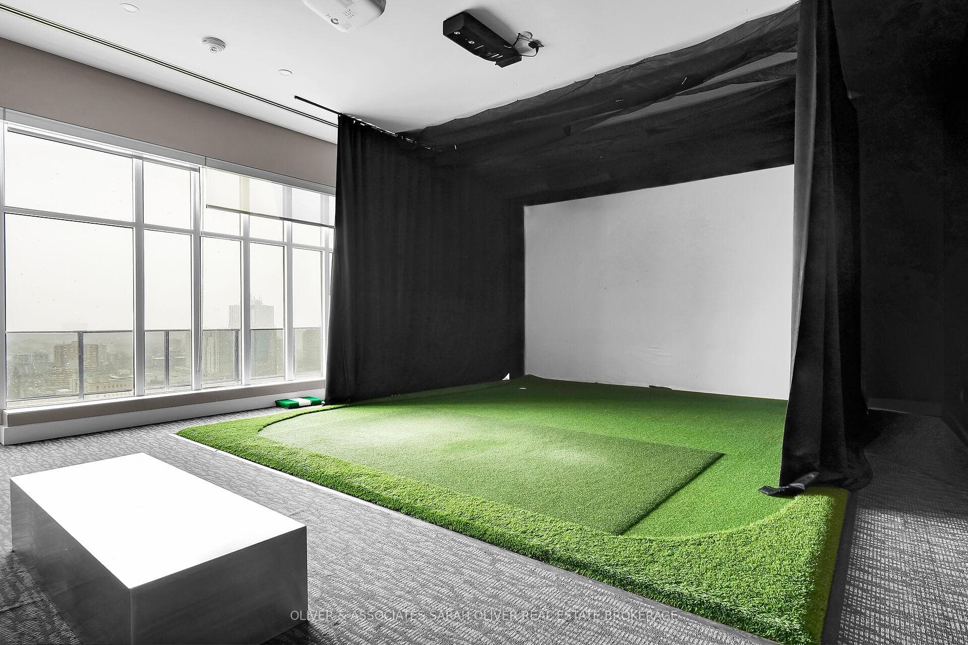 Golf Simulator 29th floor