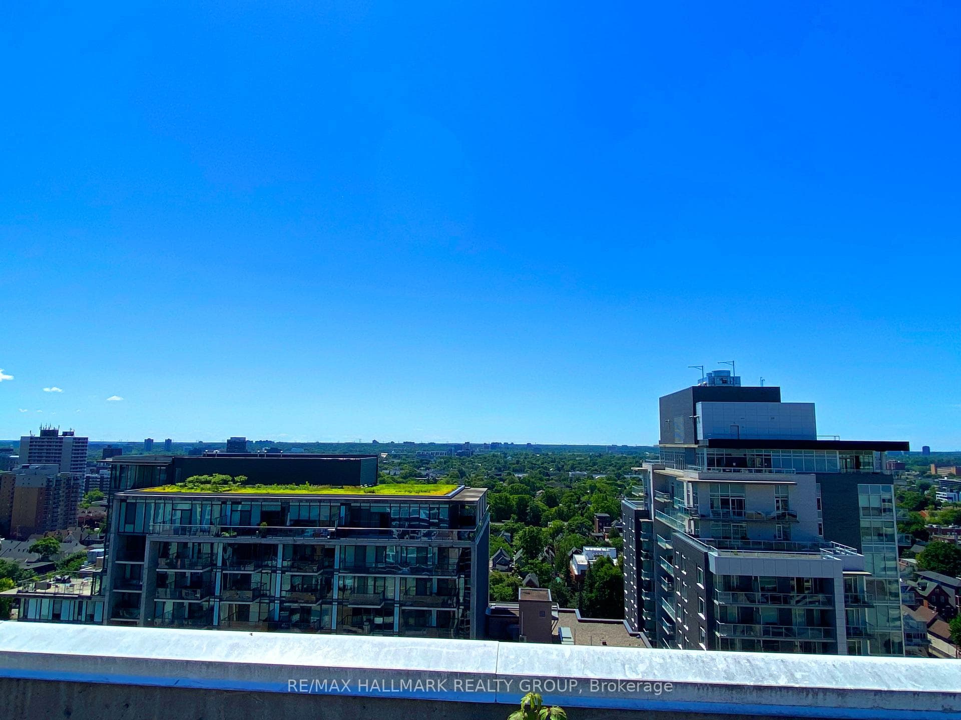 Rooftop Terrace - View to south
