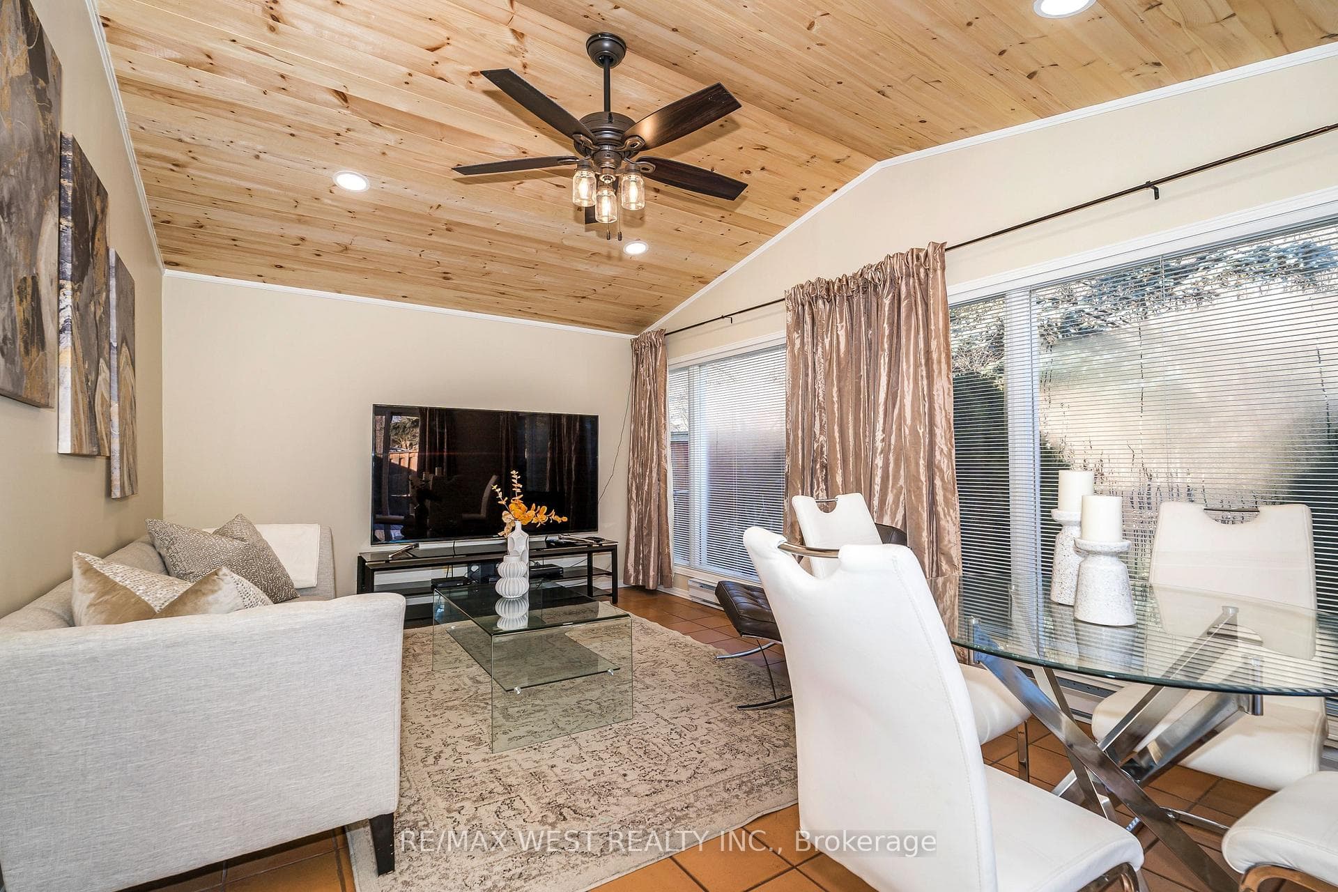 Separate Family Area Overlooking Ravine