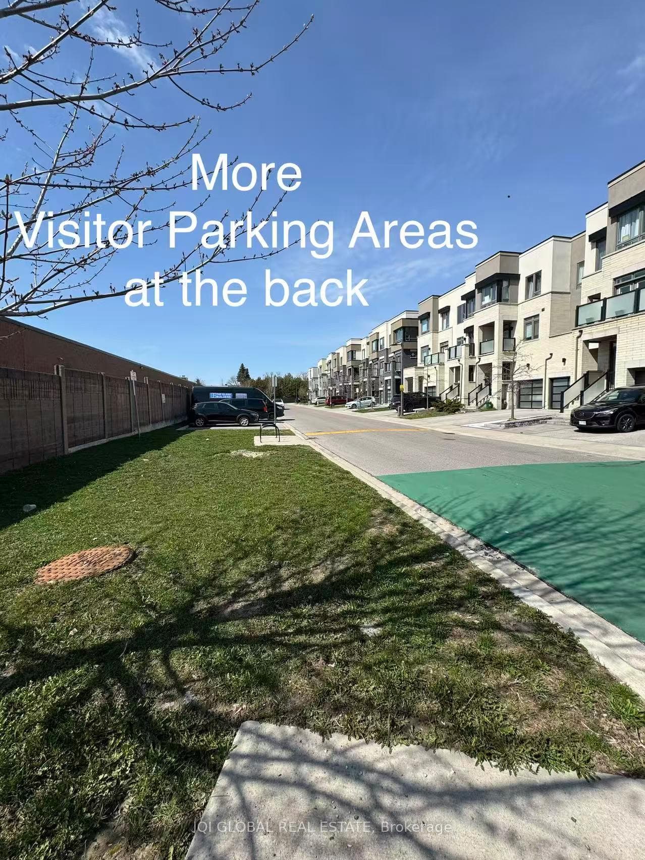 Lots of Visitor Parkings Around the Neighborhood