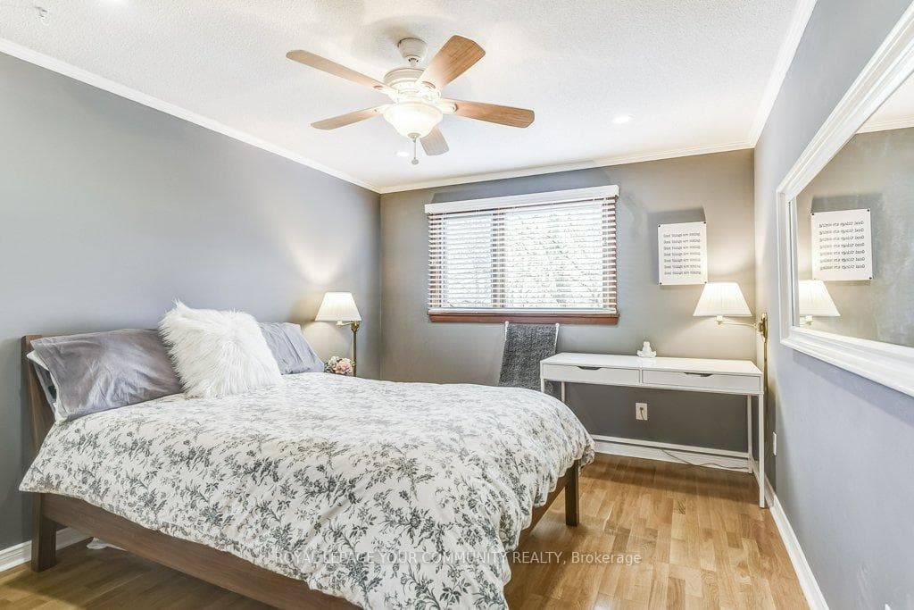 Bedroom # 2 with Ceiling Fan
