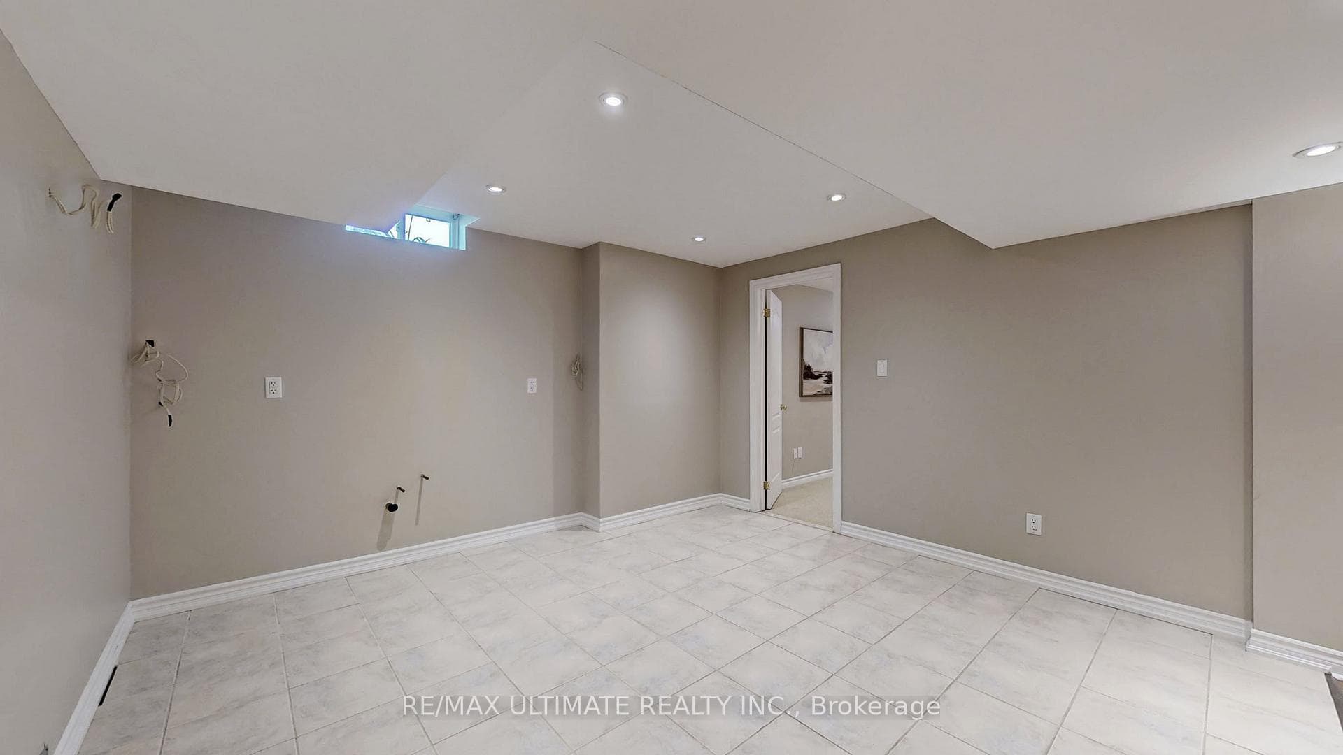 Basement Kitchen Rough-in