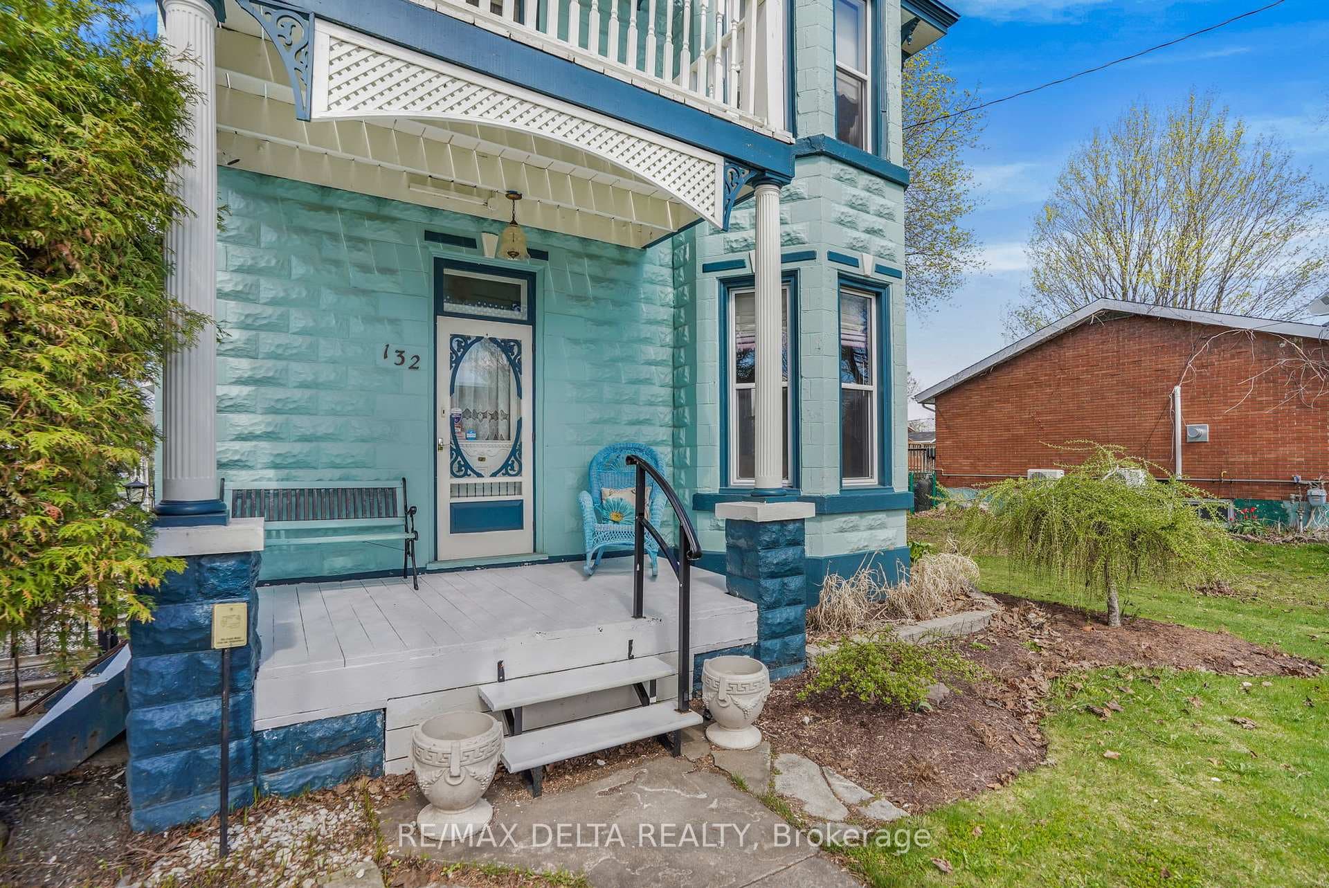 A gracious yesteryear home.
