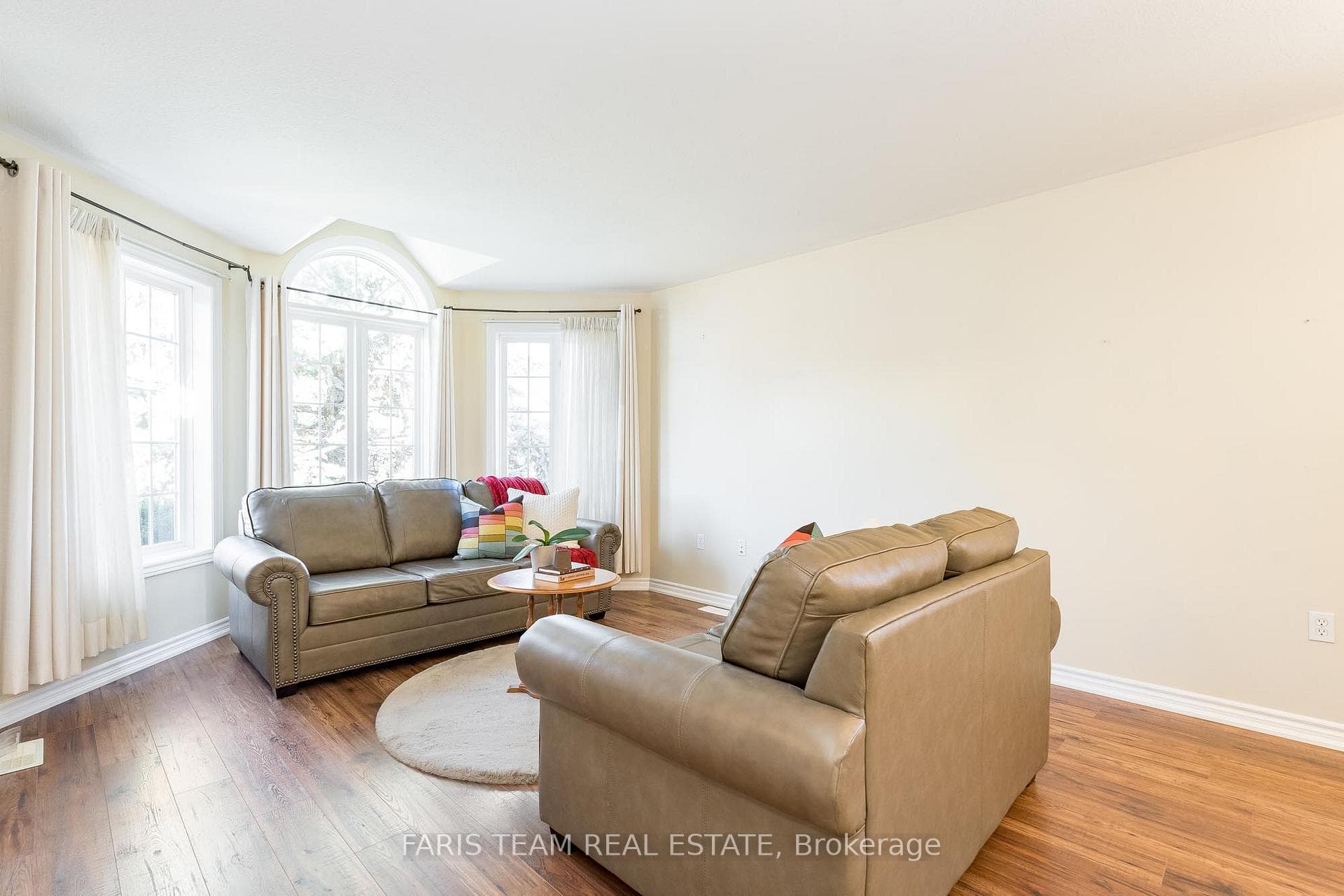 Living room with expansive windows