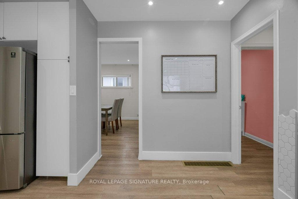 Kitchen Overlooking Dining Room