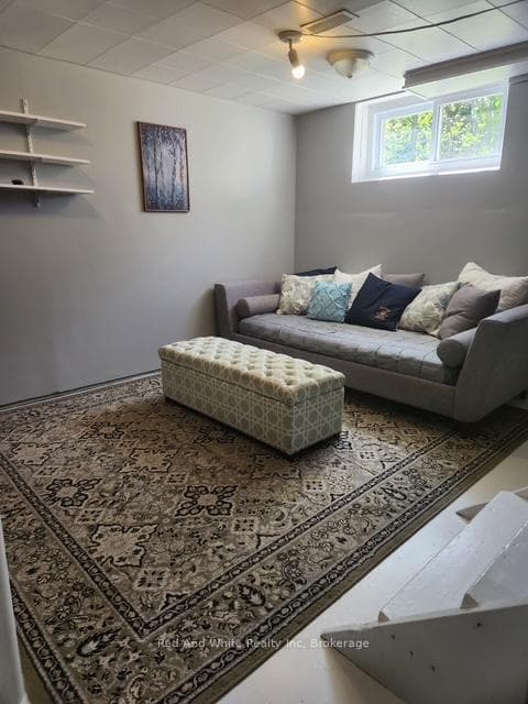 lower level family room