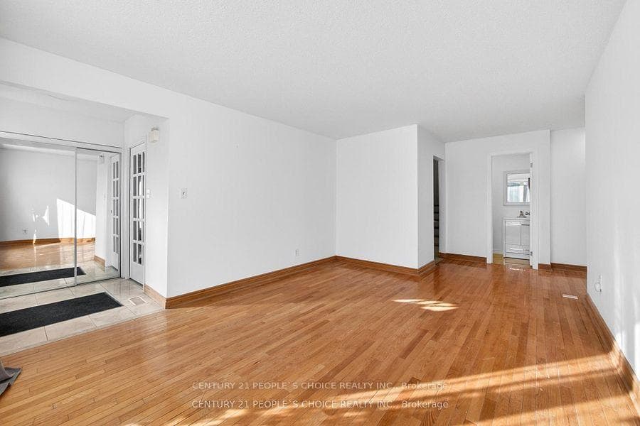 living room combined with dining room