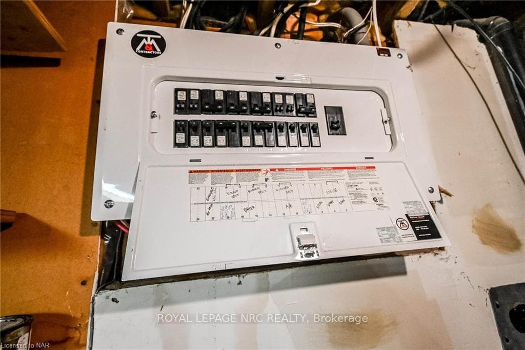Utilities with electric panel
