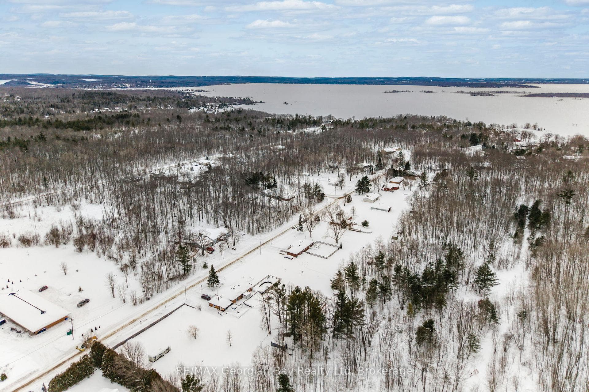Georgian Bay is a few steps away