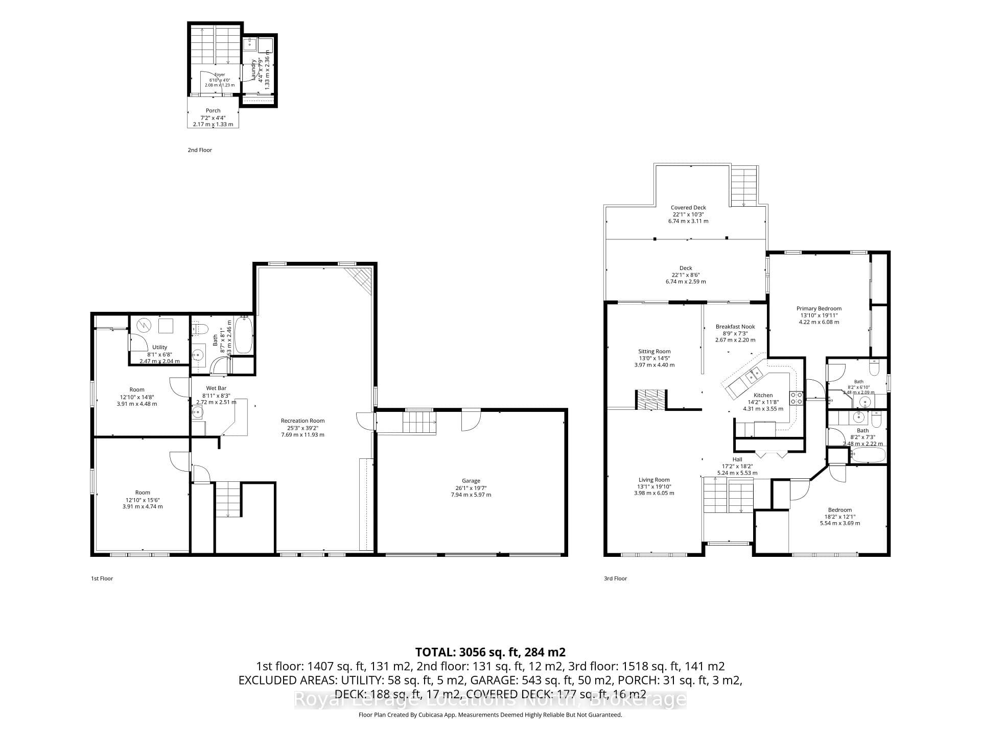 Floor Plans All 3 Levels (Entrance + Main + Bsmt.)