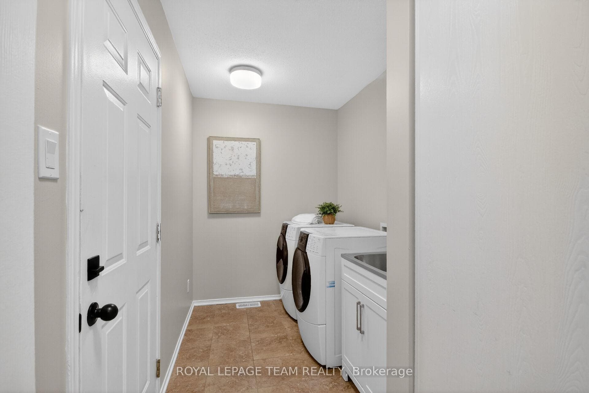Main floor laundry