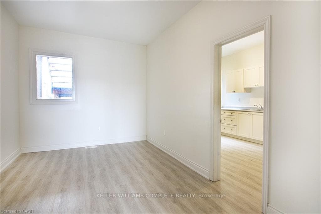 Unit 1 Commercial space before tenant
