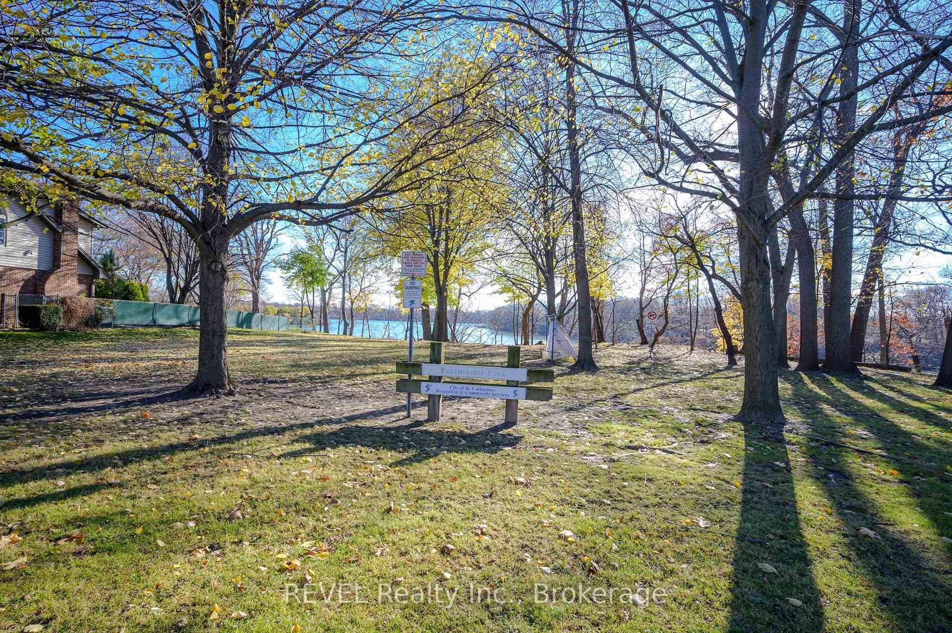 Overlooking Portmaster Park and Martindale Pond