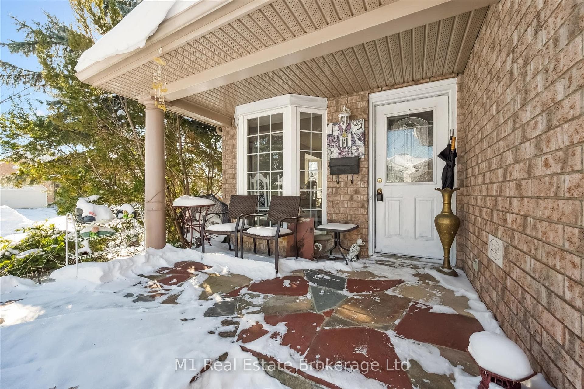 Large front porch