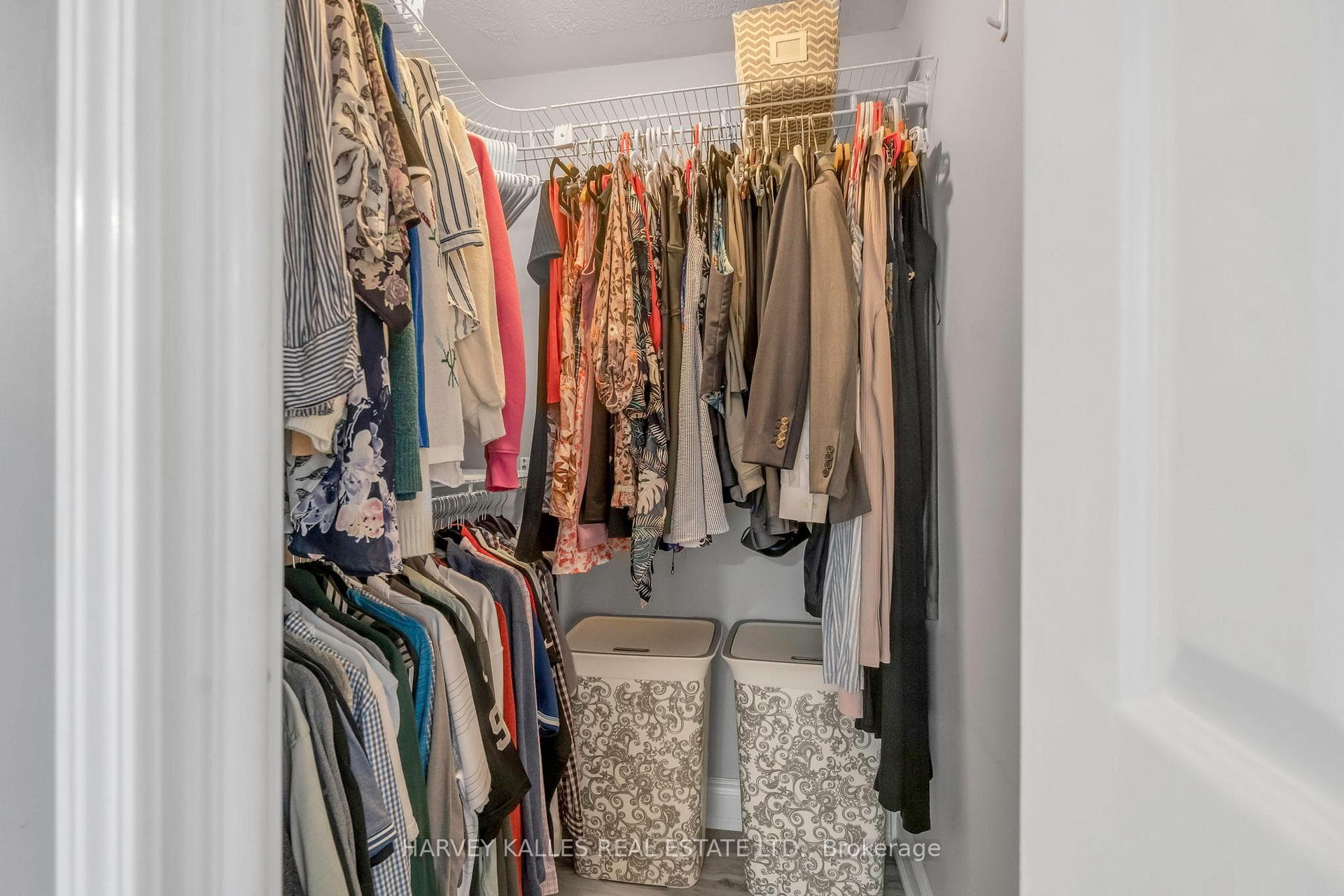 Primary walk-in closet