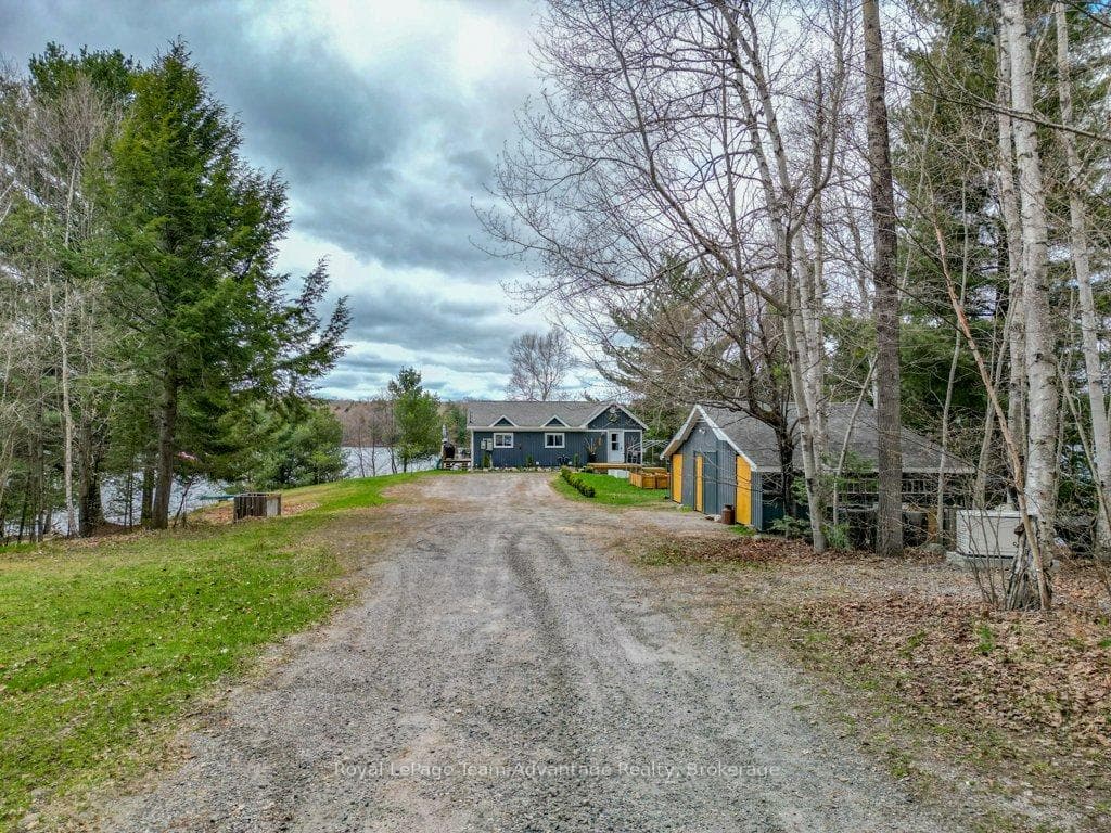 Driveway and plenty of parking