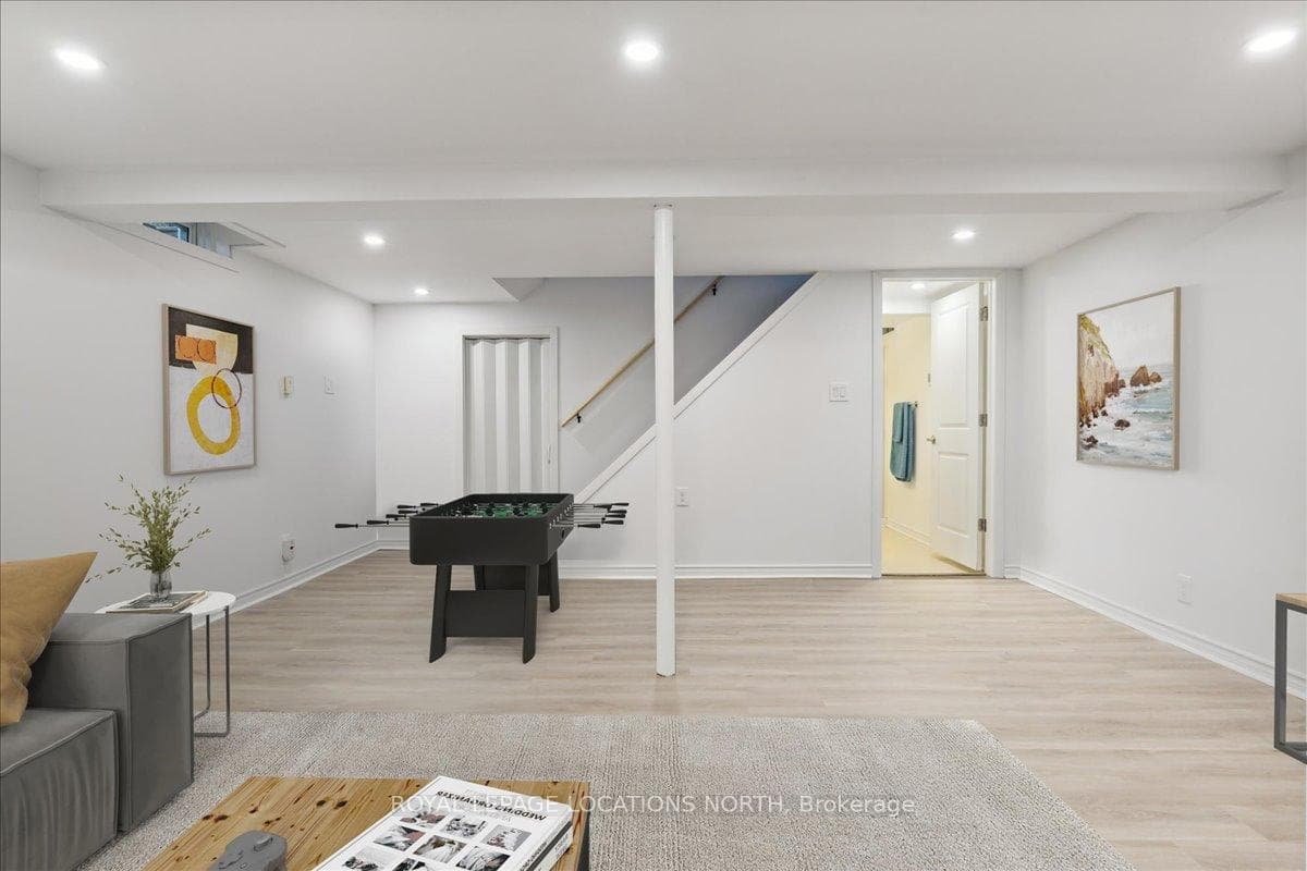 Virtually Staged Basement