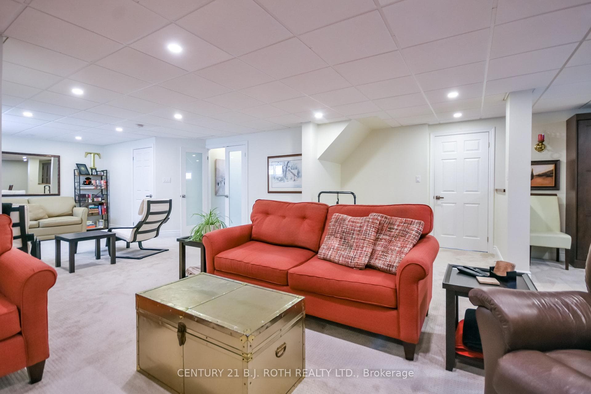 Spacious versatile space.