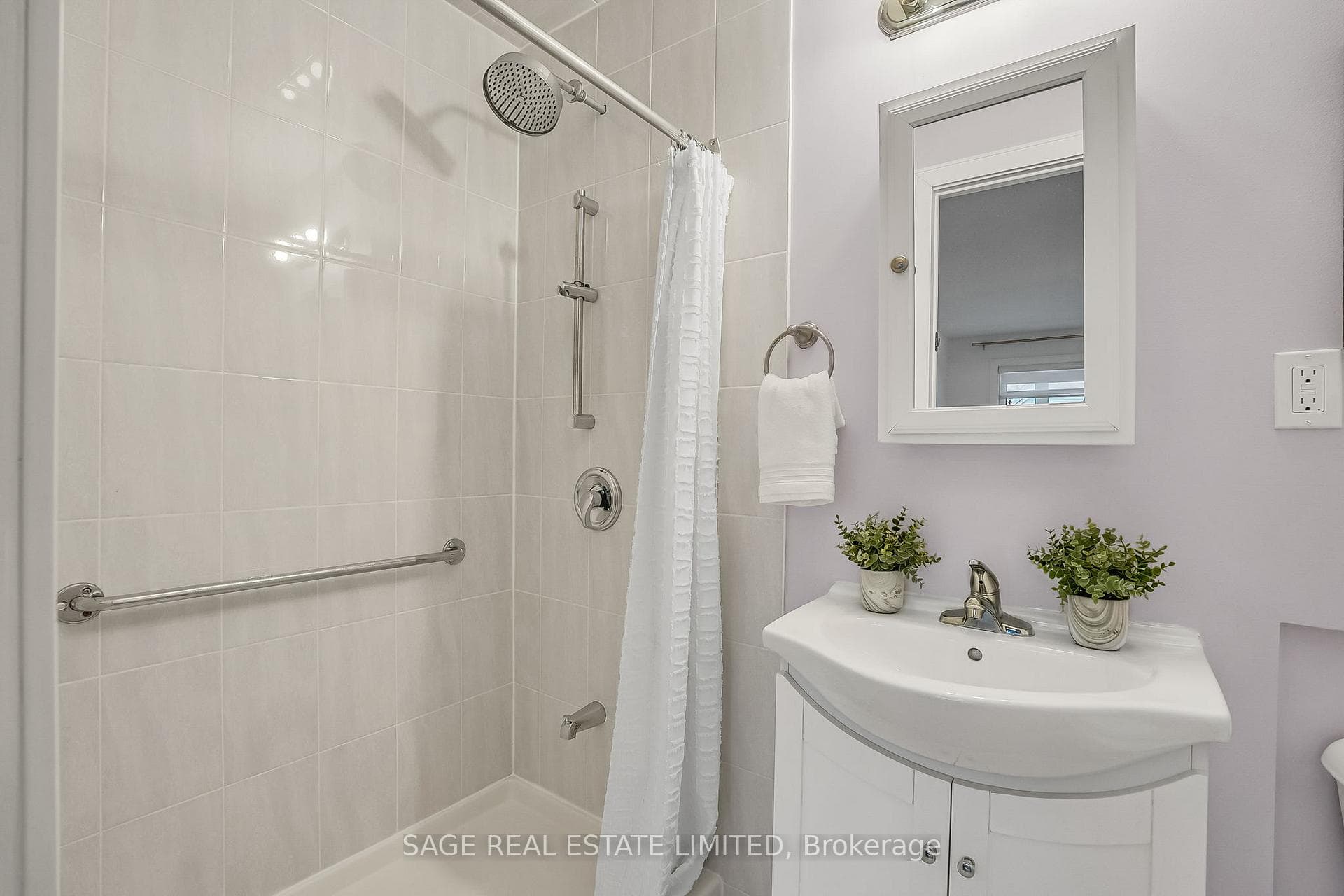 Main floor three piece bath