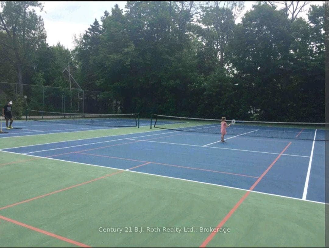 Pickle Ball Courts just down street