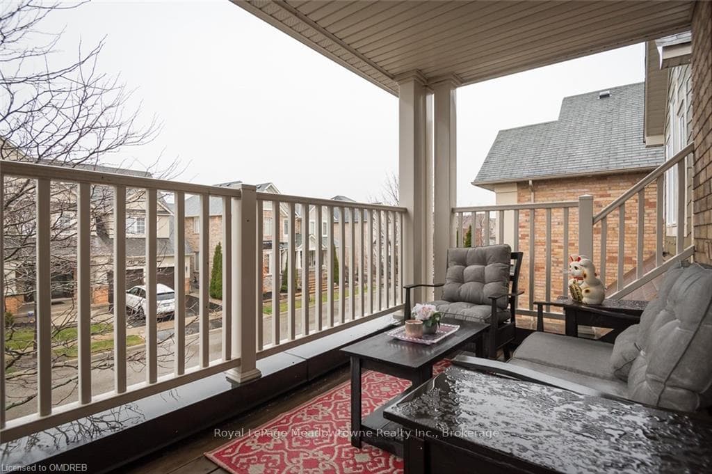 Upstairs Balcony Ideal For a Morning Coffee