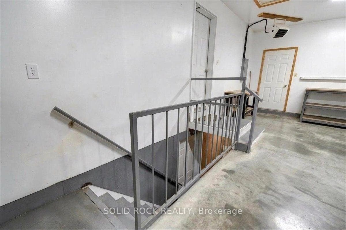 Walk Down to the Basement Level of the house