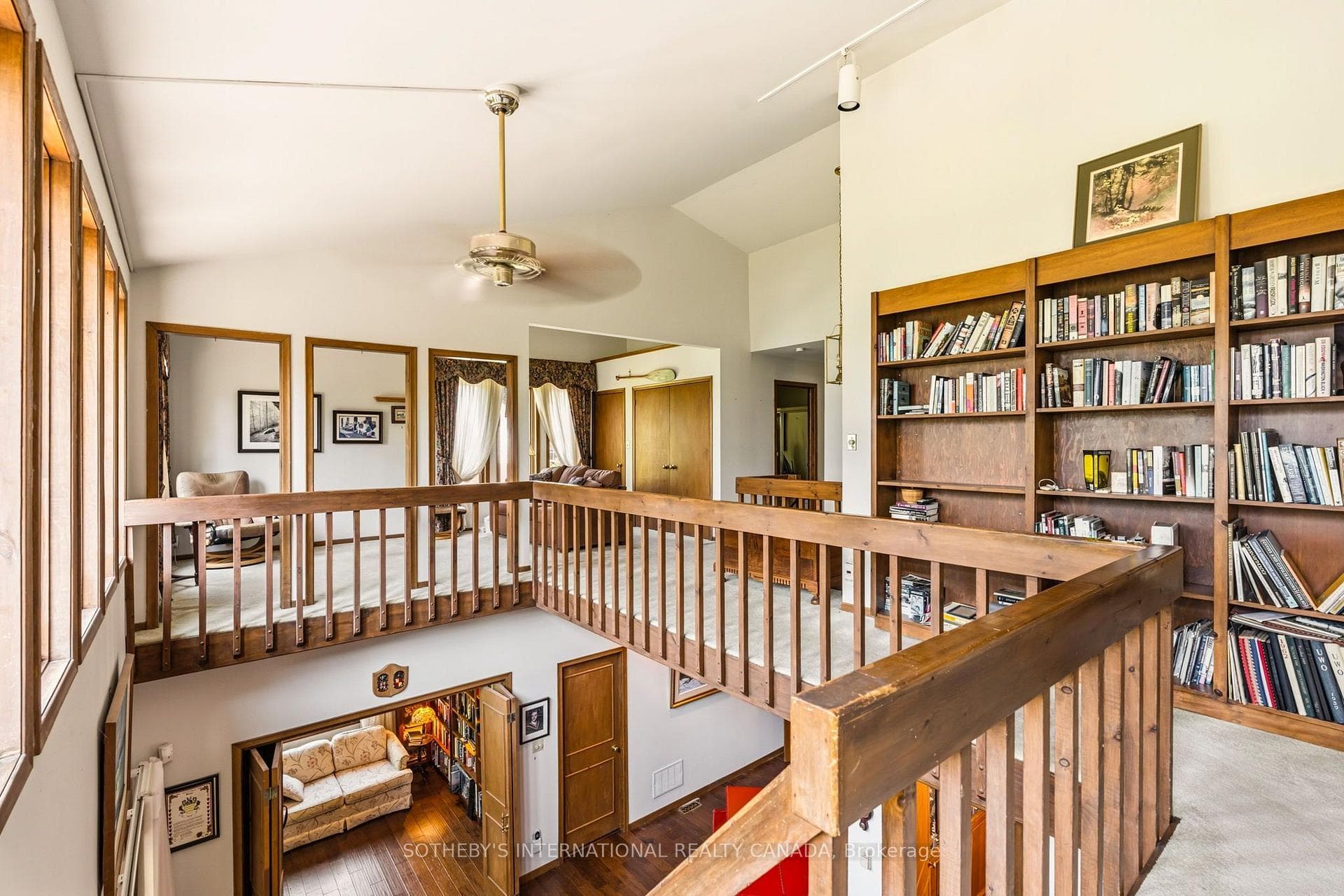 Upper floor landing.
