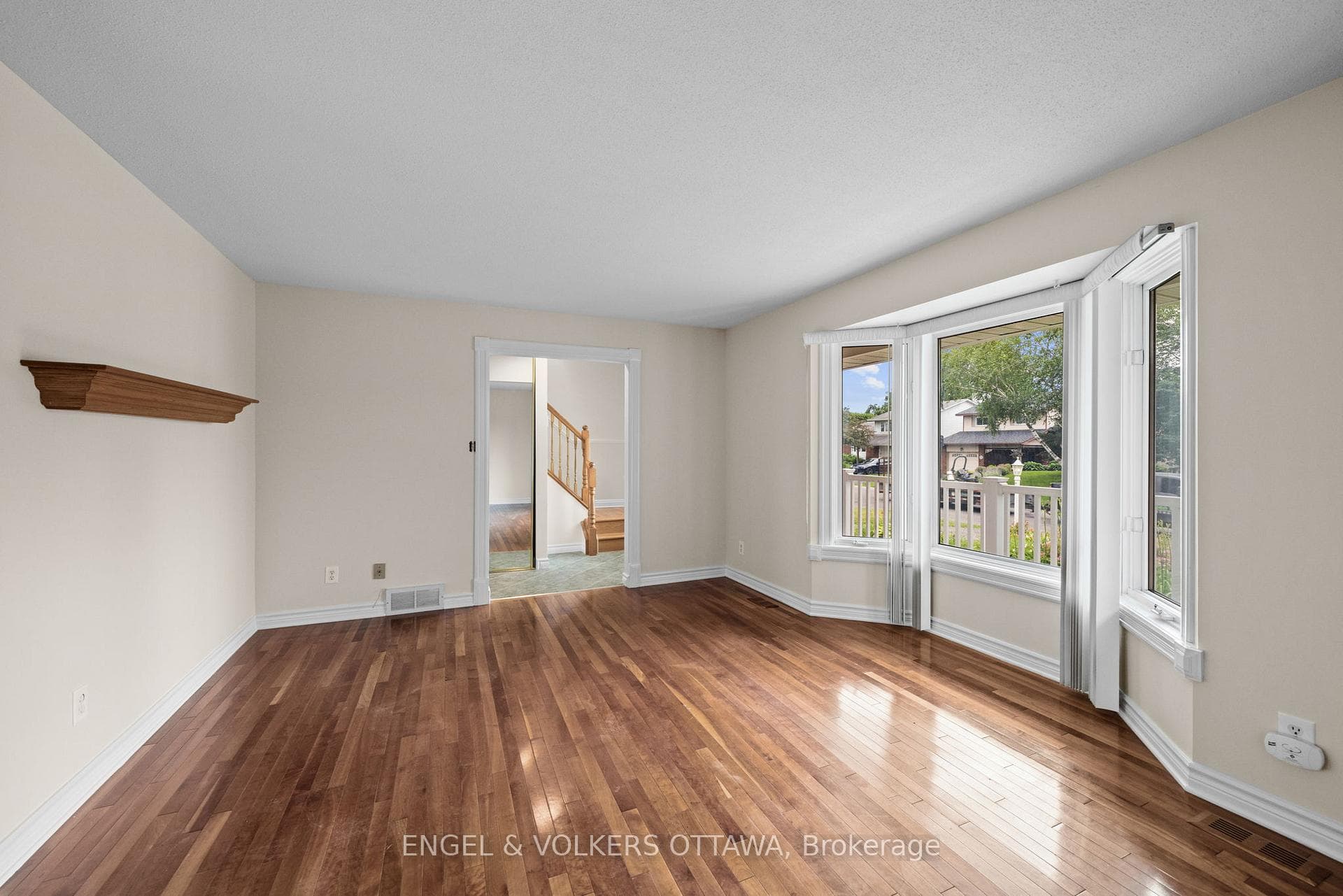 Living Room with large windows
