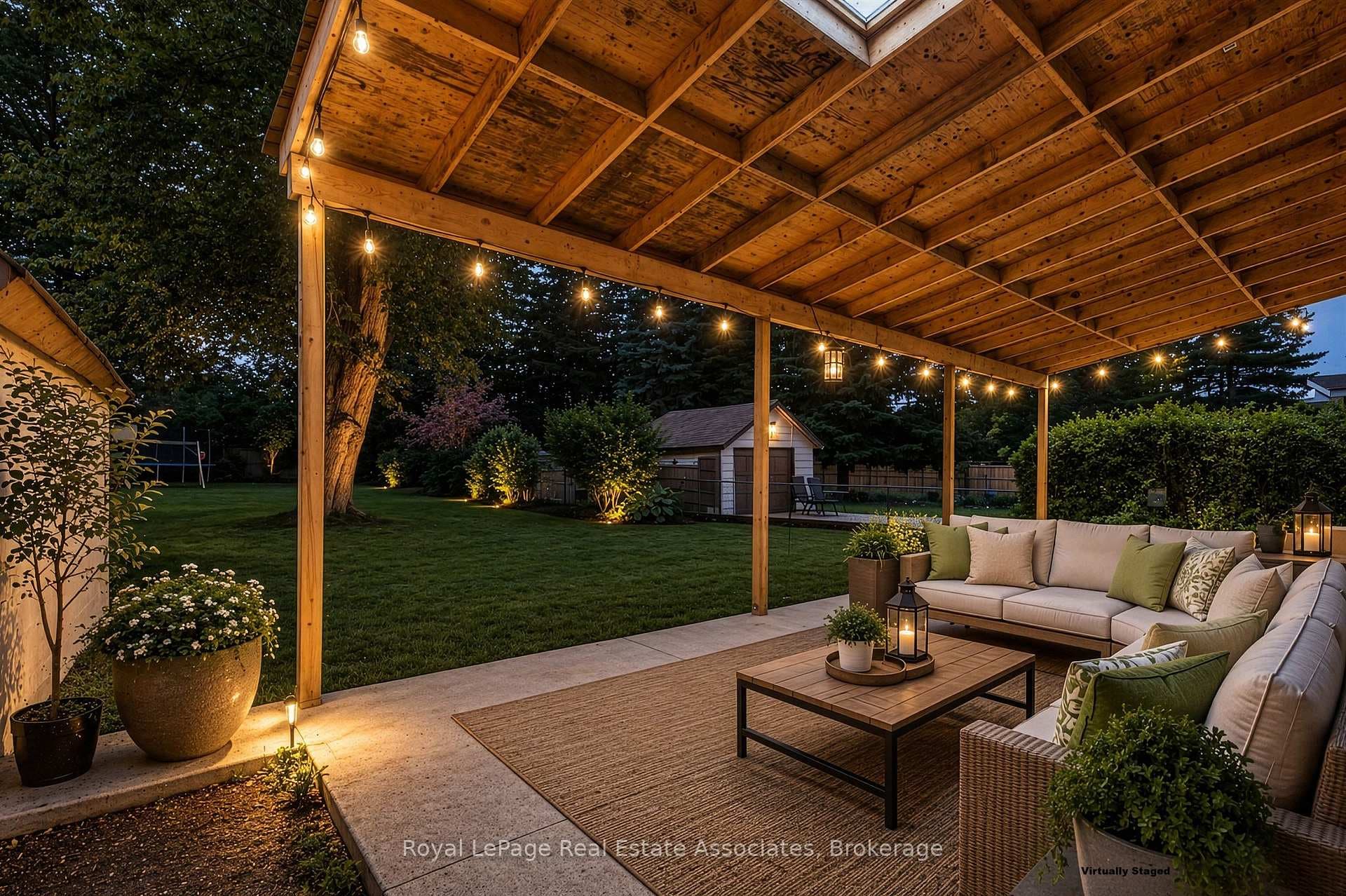 Backyard - Virtually Staged