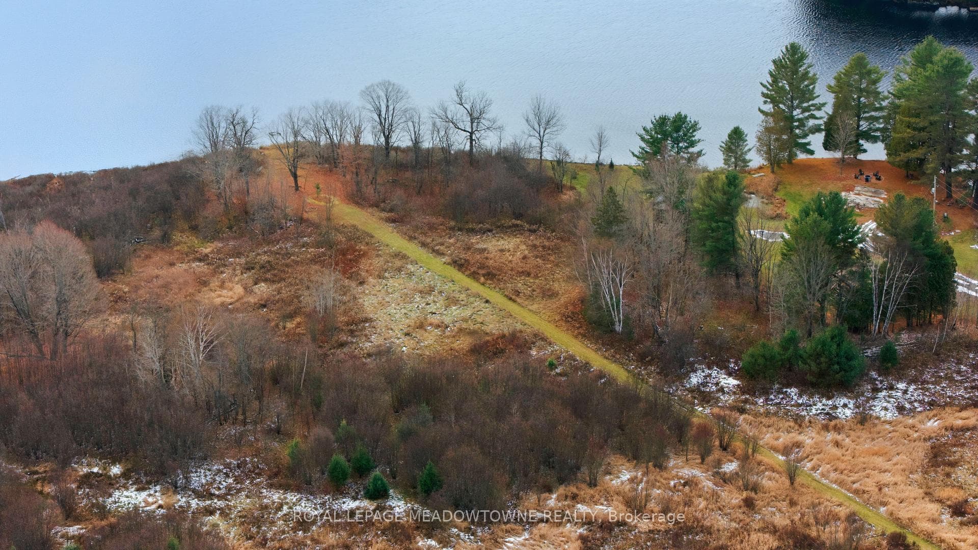 Views of the old cattle pasture and waterfront