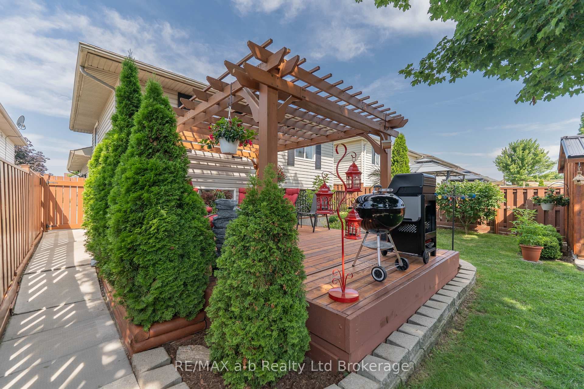 Deck with Cedar Gazebo