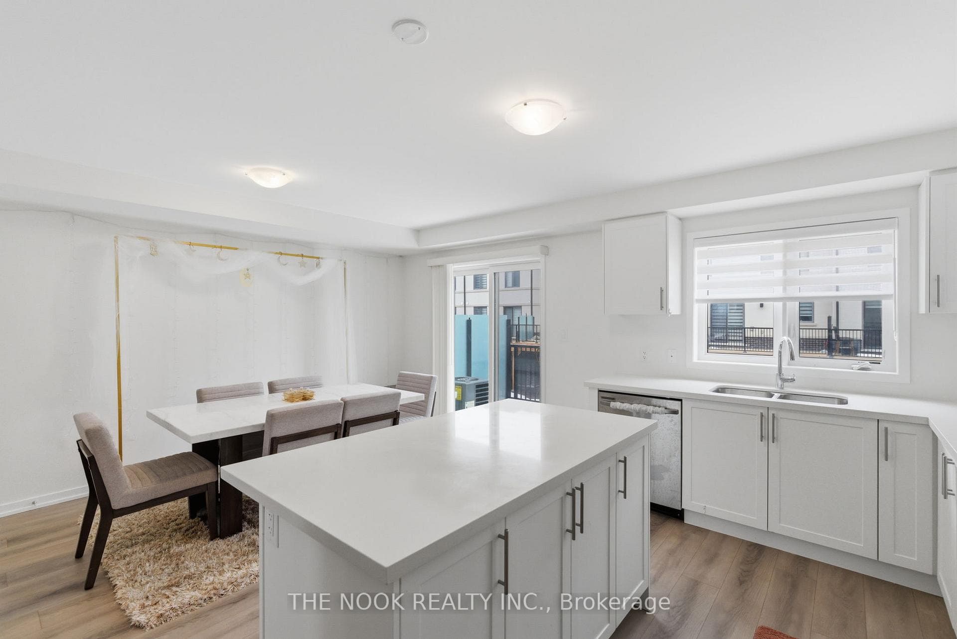 Island and Kitchen Table