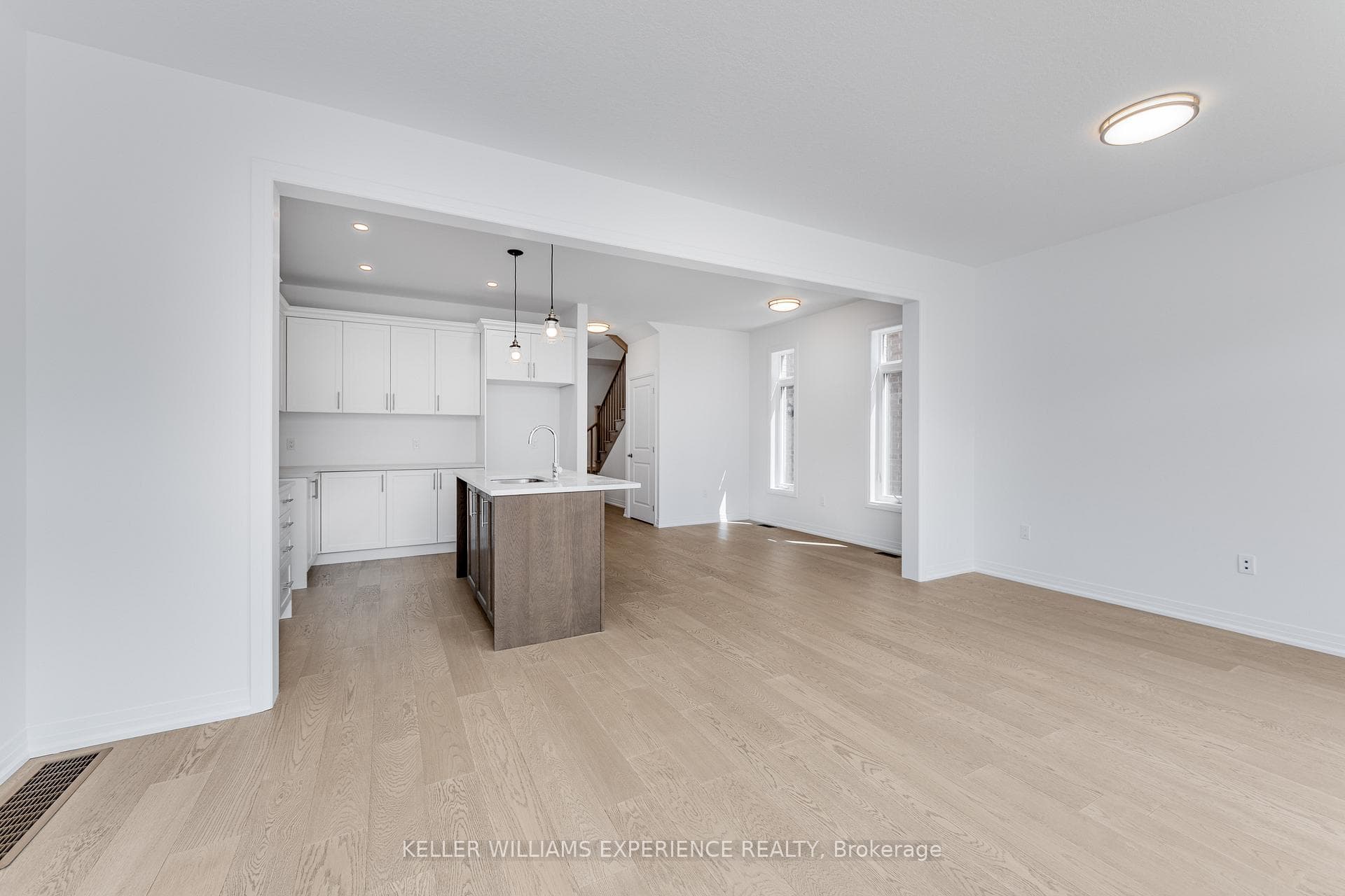 Open Concept with Hardwood