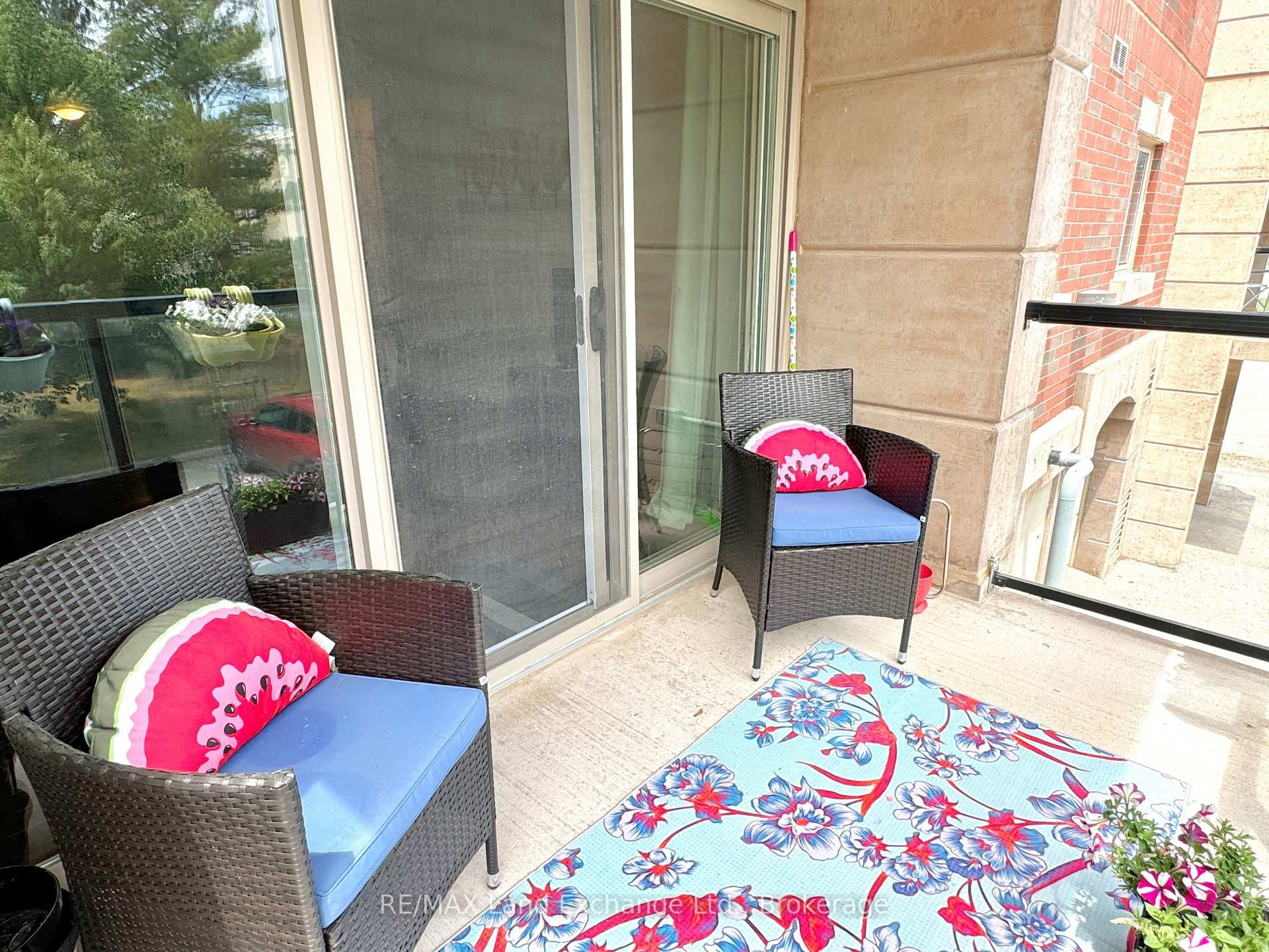 Private balcony