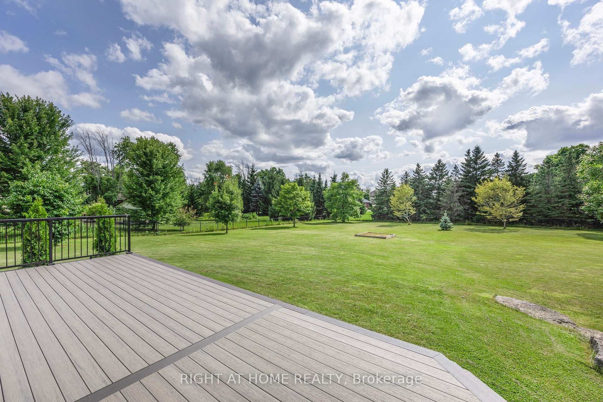 Newer, Maintenance Free Rear Deck