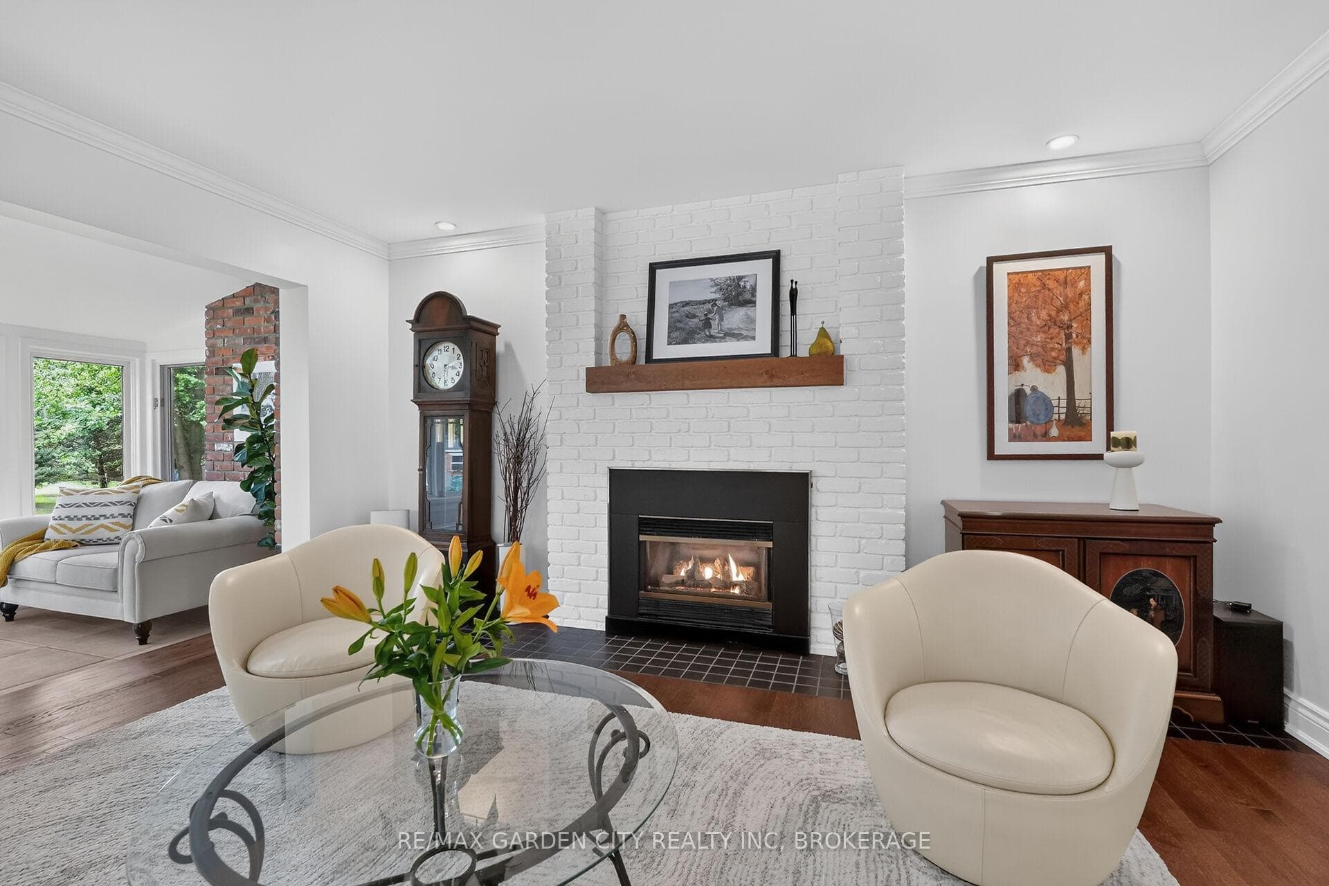 Natural Gas Fireplace