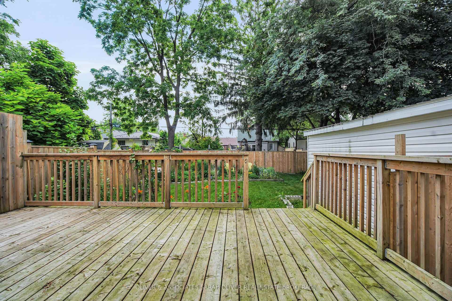 Updated Rear deck area