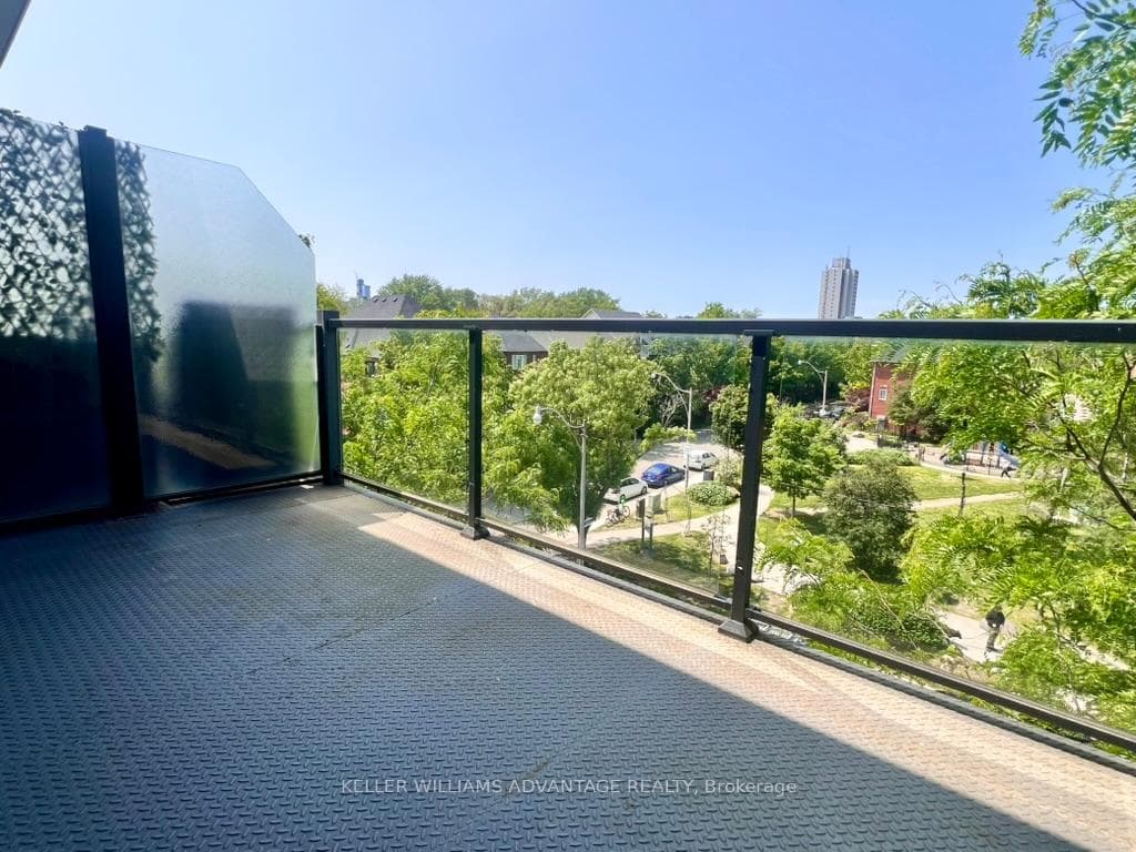 Balcony facing North West