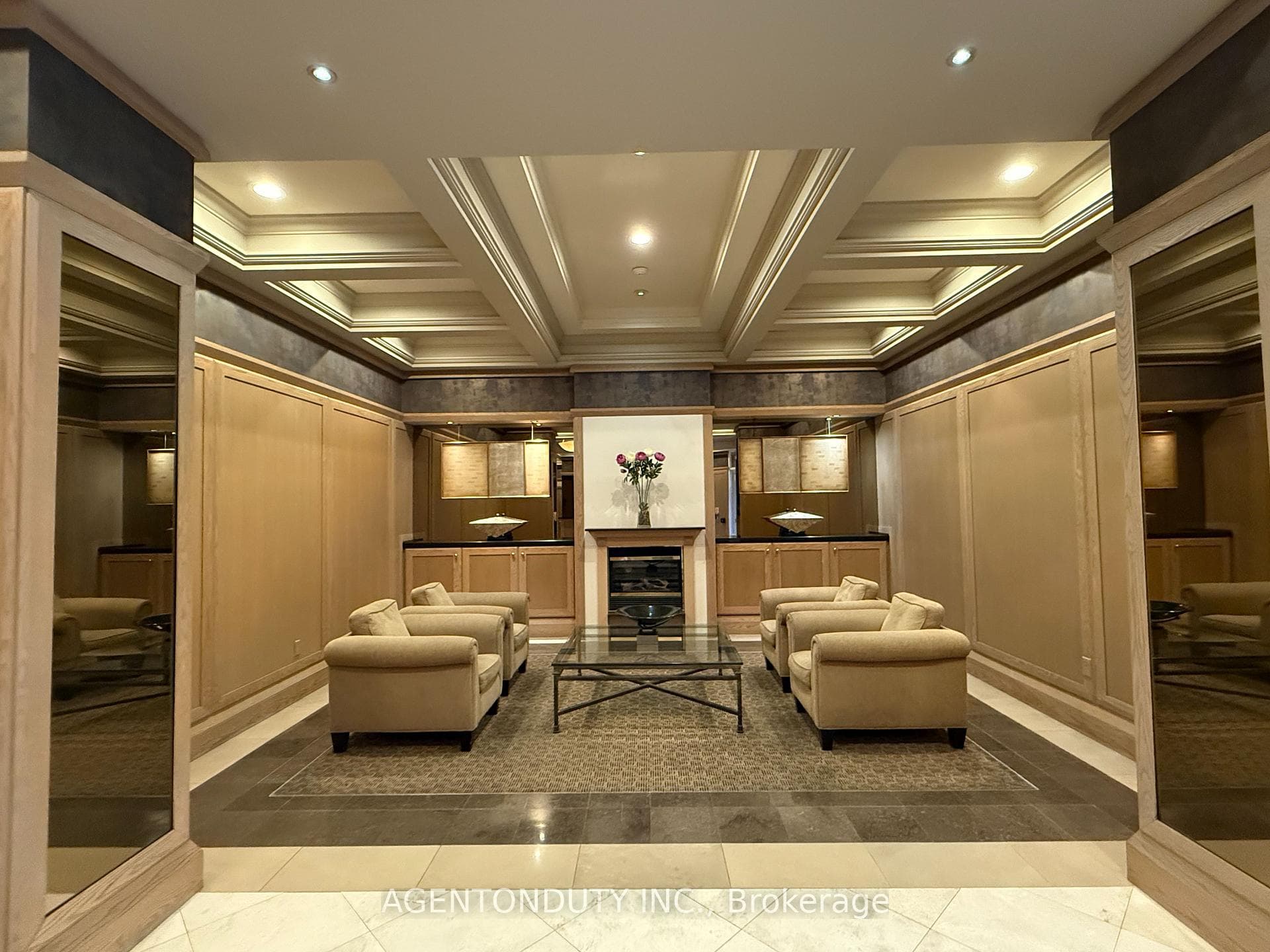 condo lobby sitting area