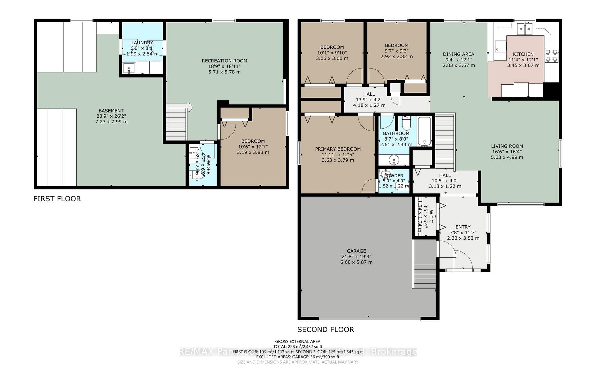 Convenient floor plans