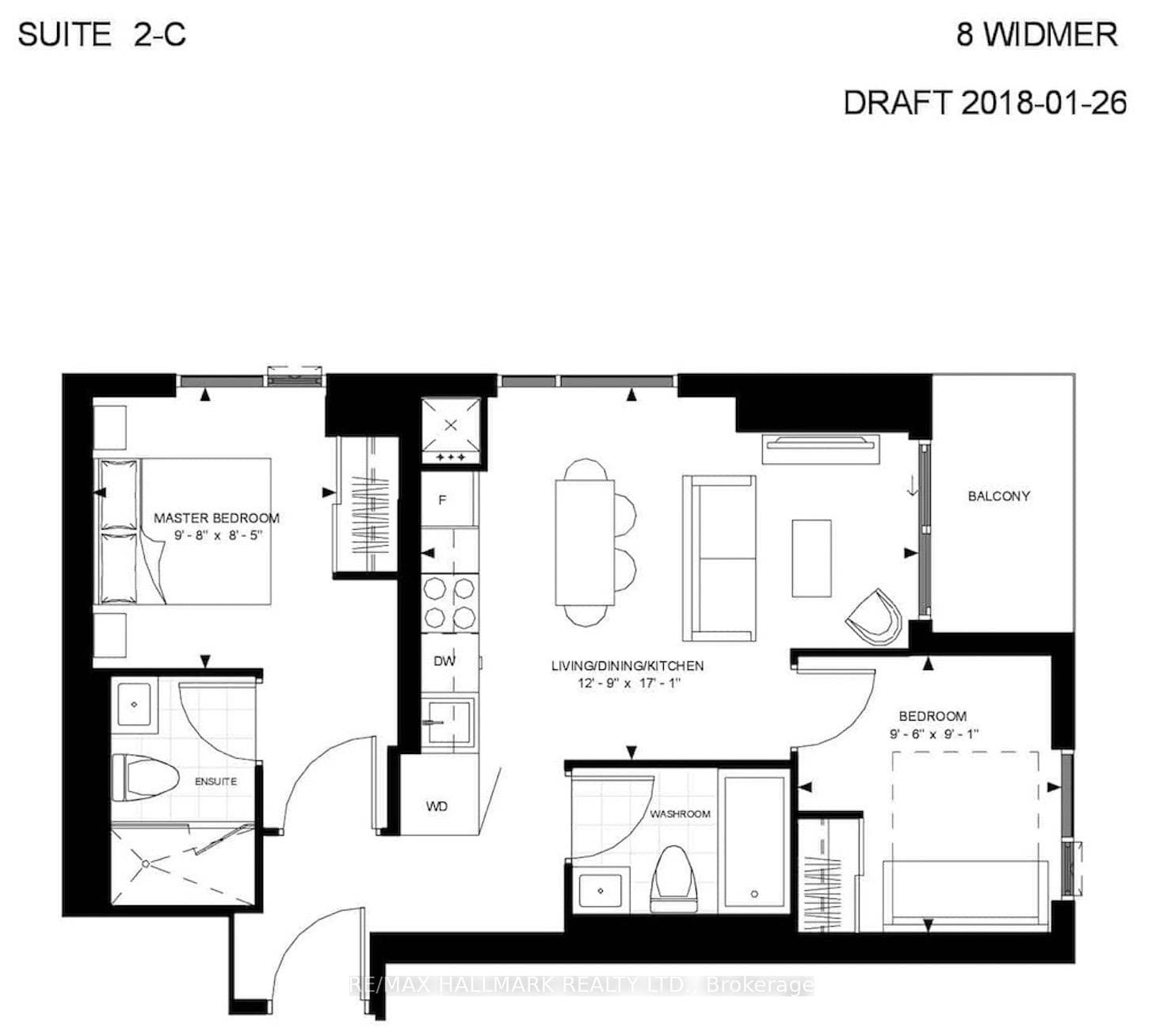 Builder's floor plan