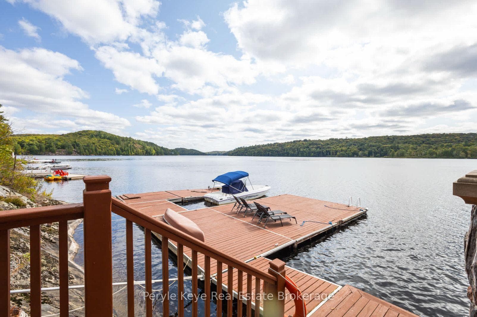 A dock that lives like its own destination.