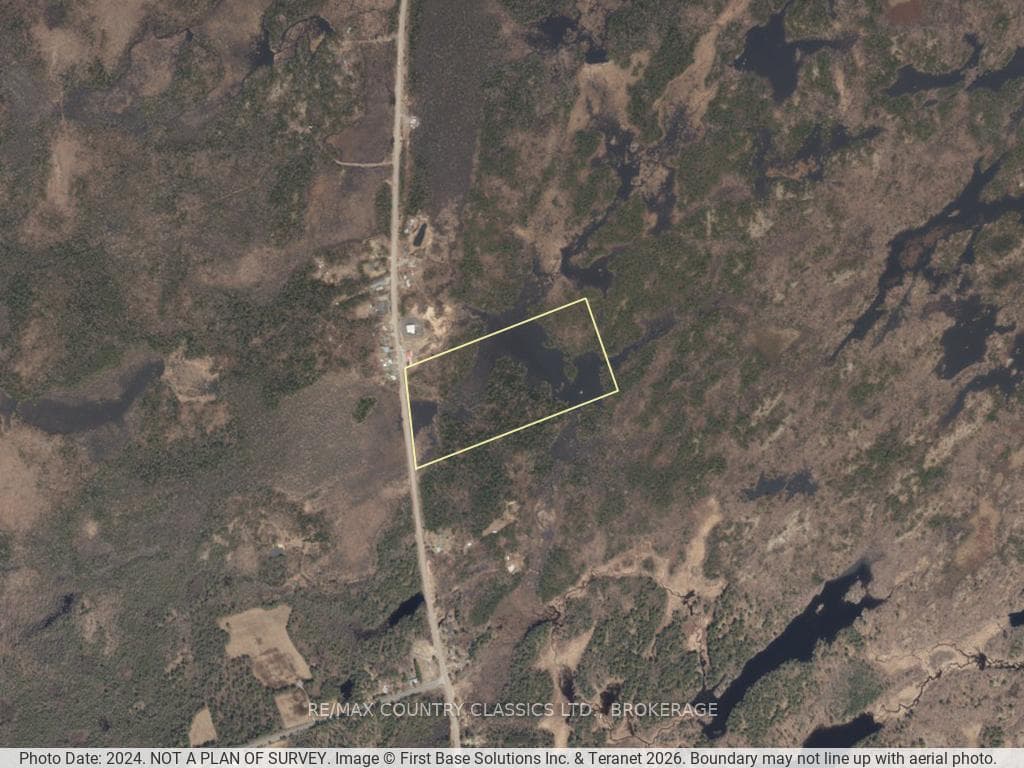 Lot outline showing proximity to Northbrook