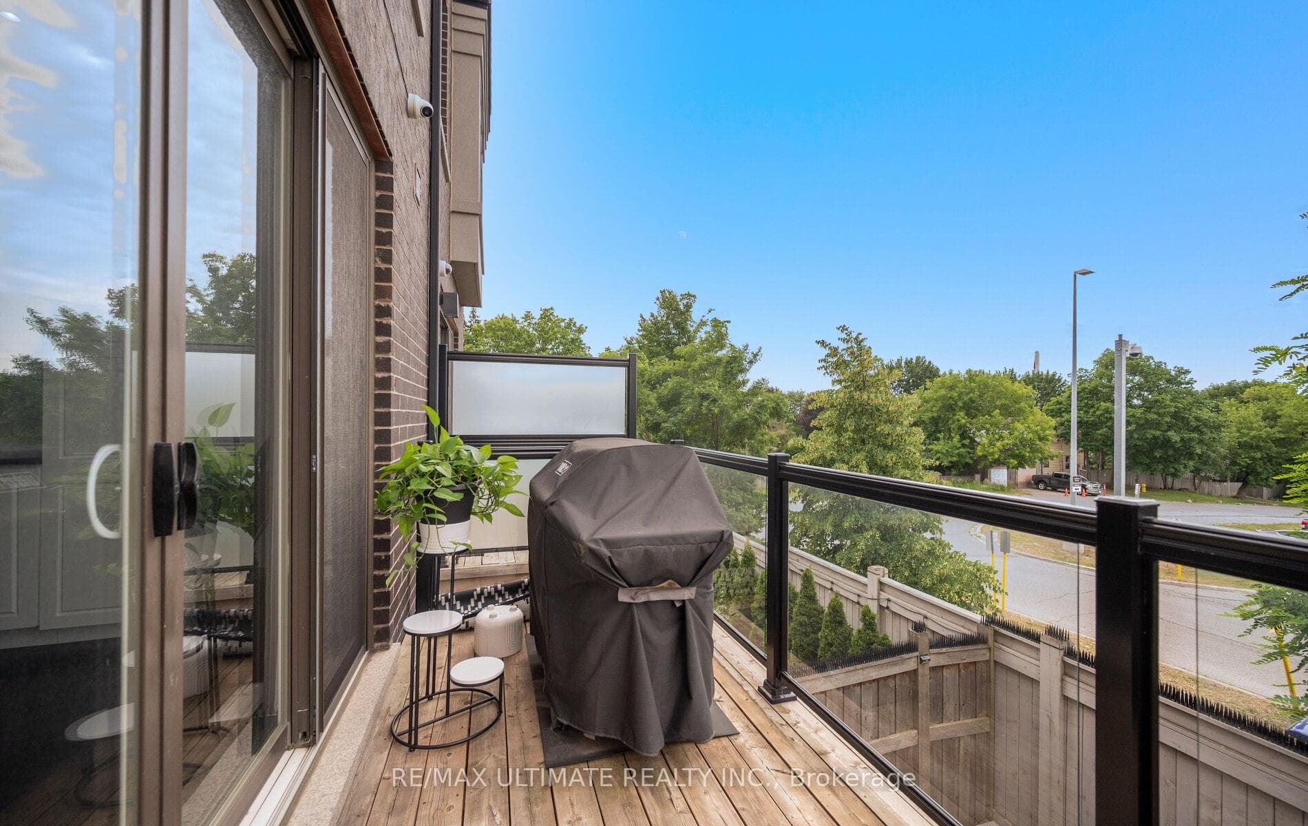 Second floor balcony