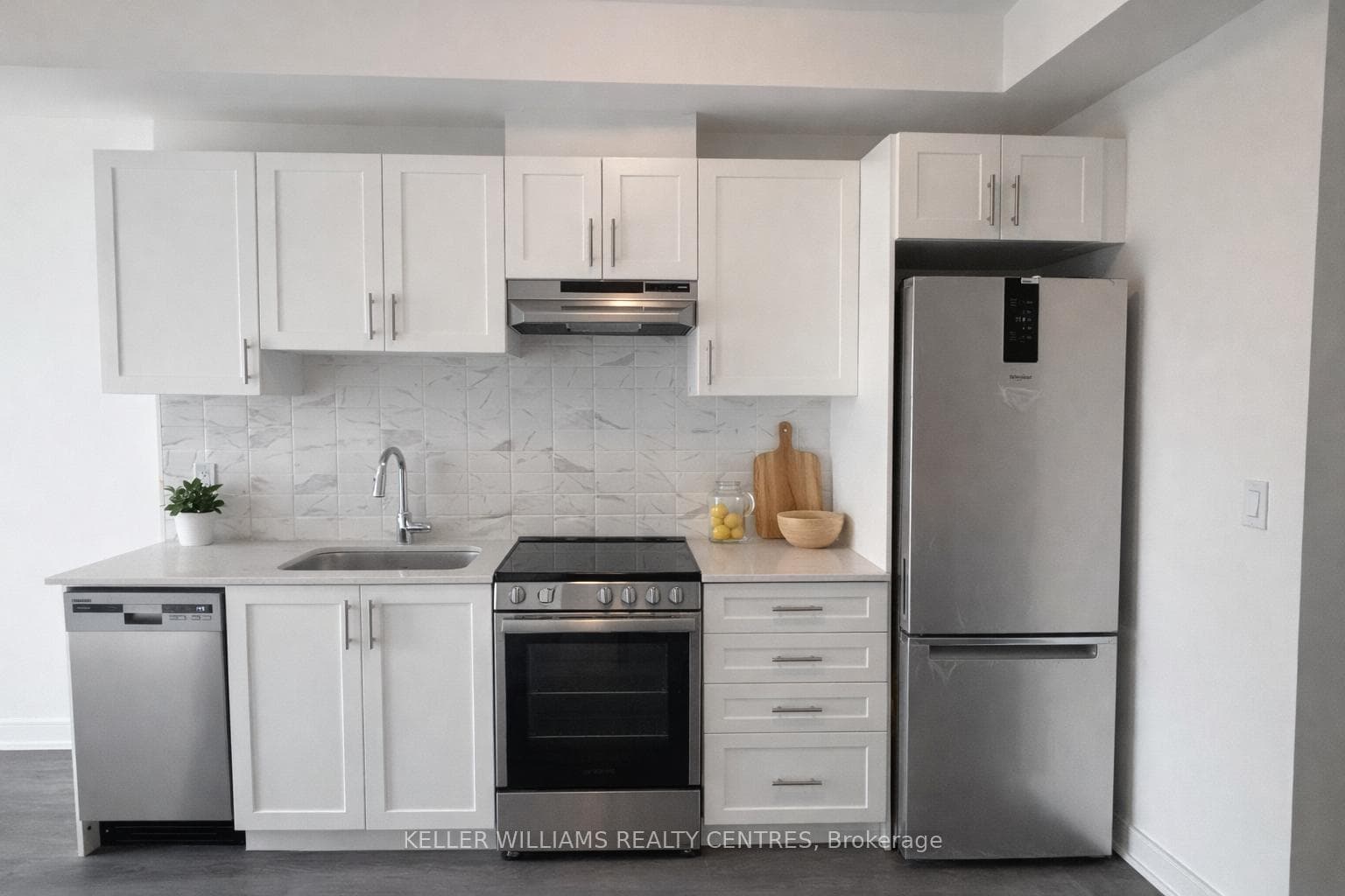 Kitchen Virtually Staged